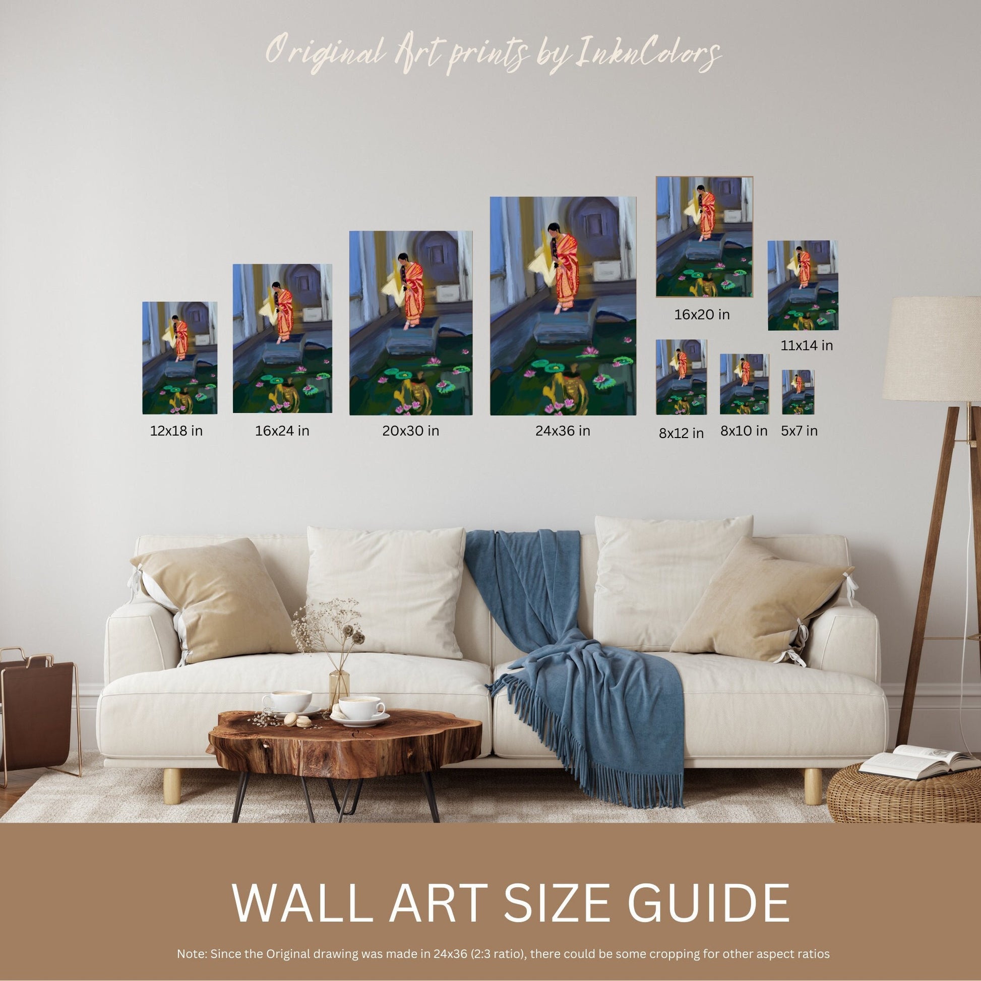 Woman in Bridal Sari, Digital oil Painting, South Asian Bride Art, Brown Girl, Modern Indian Female Art,Desi Art,Indian home decor,Printable