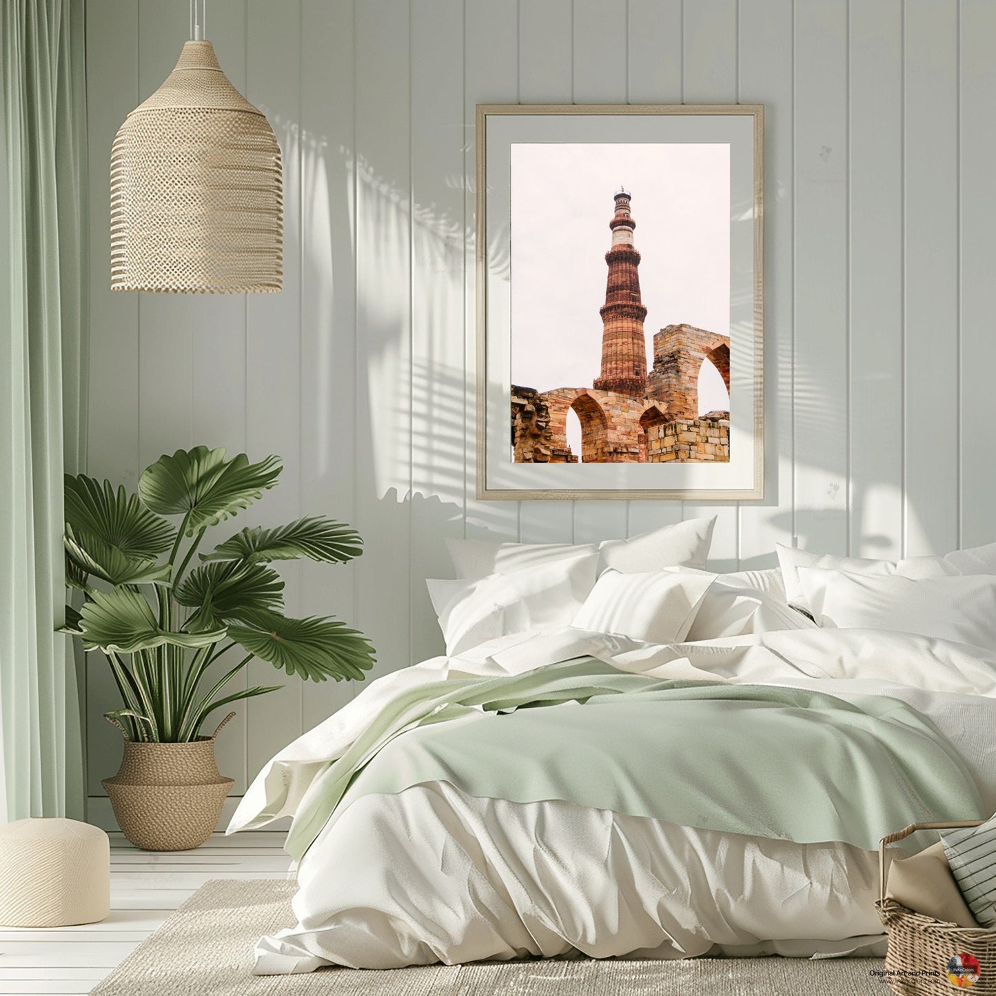 Qutub minar | Delhi Art Print | Travel Poster | Architecture | Fine Art Photography | Delhi City Landmarks | New Delhi Wanderlust Print #4