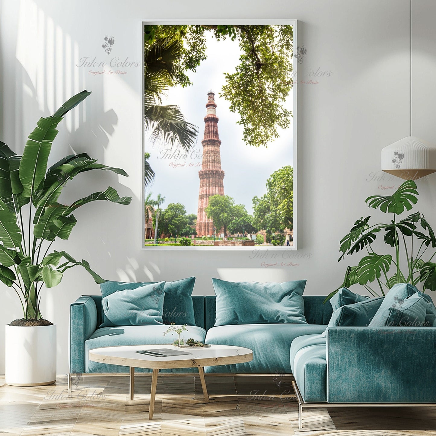 Qutub minar | Delhi Art Print | Travel Poster | Architecture | Fine Art Photography | Delhi City Landmarks | New Delhi Wanderlust Print #7