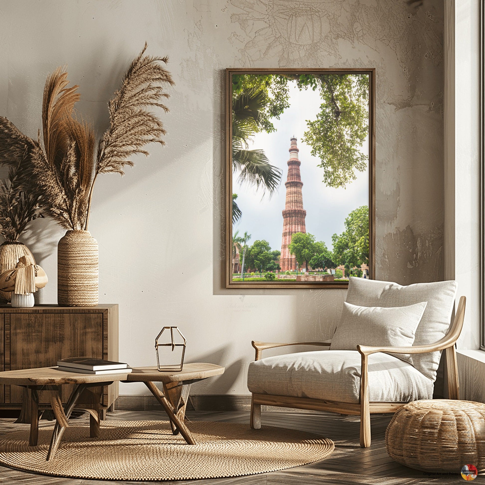 Qutub minar | Delhi Art Print | Travel Poster | Architecture | Fine Art Photography | Delhi City Landmarks | New Delhi Wanderlust Print #7