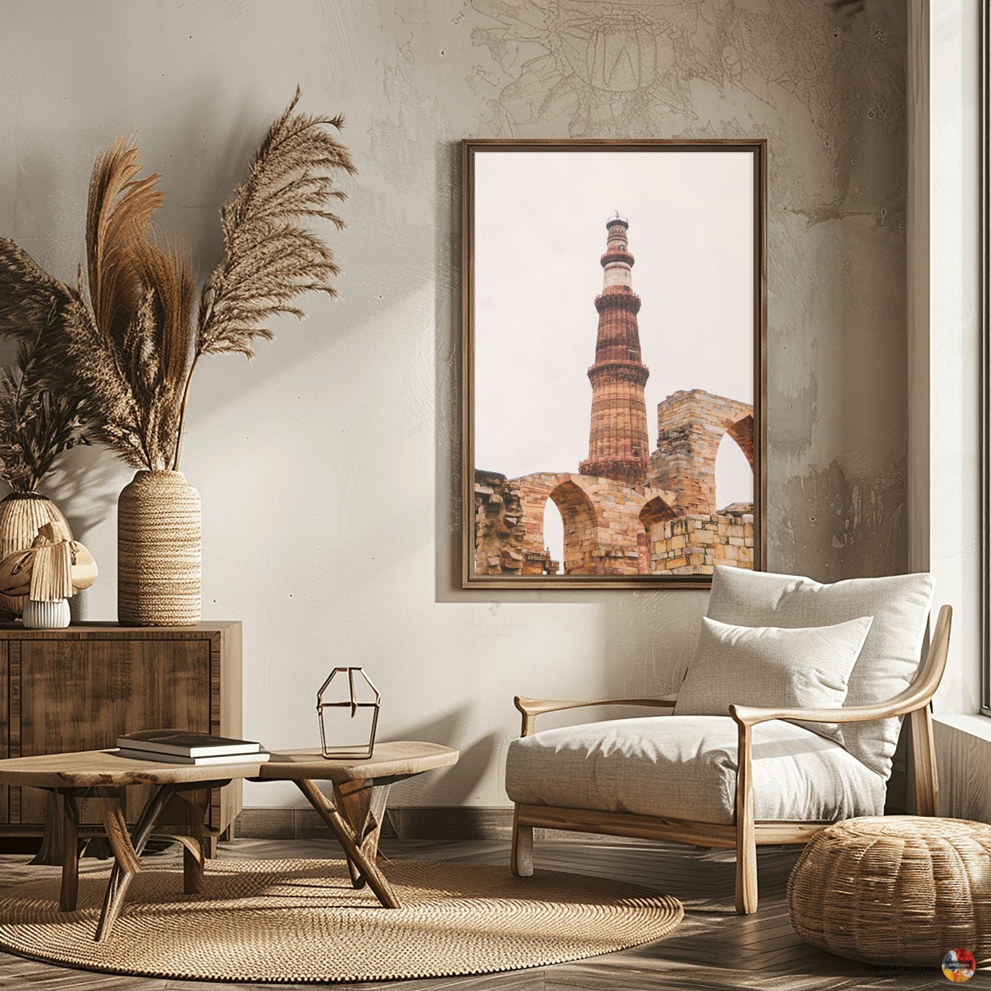 Qutub minar | Delhi Art Print | Travel Poster | Architecture | Fine Art Photography | Delhi City Landmarks | New Delhi Wanderlust Print #4