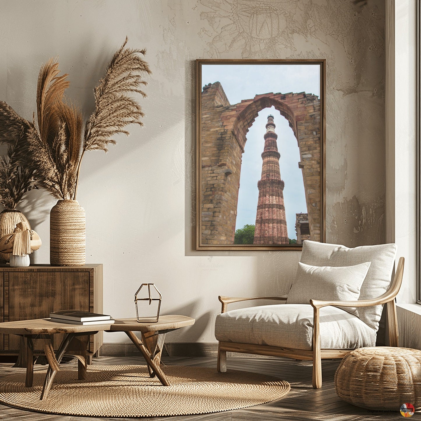 Qutub minar | Delhi Art Print | Travel Poster | Architecture | Fine Art Photography | Delhi City Landmarks | New Delhi Wanderlust Print #6