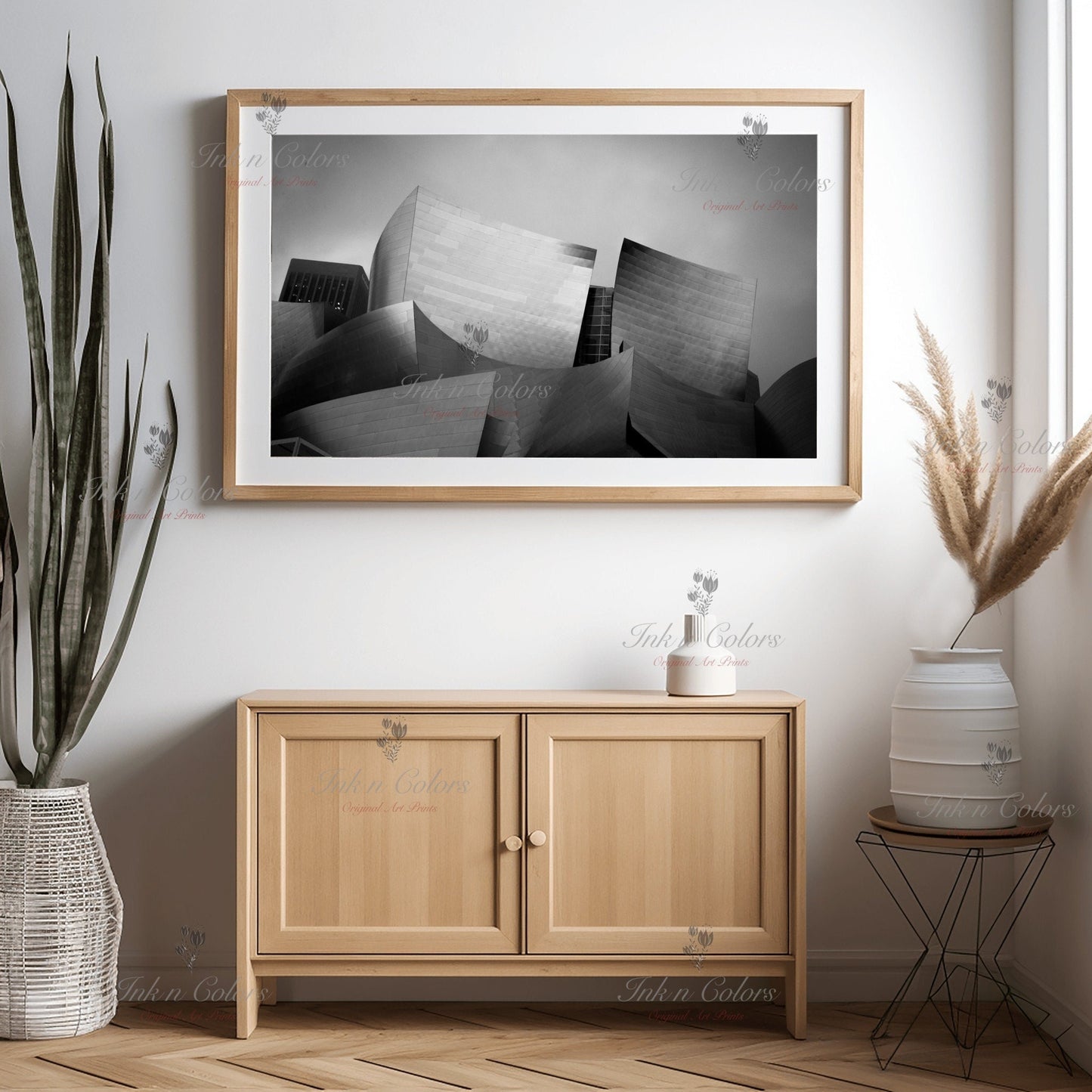 Walt Disney concert hall | Travel Poster | Architecture Print | Fine Art Photography | Los Angeles Landmarks | California Wanderlust Print 1