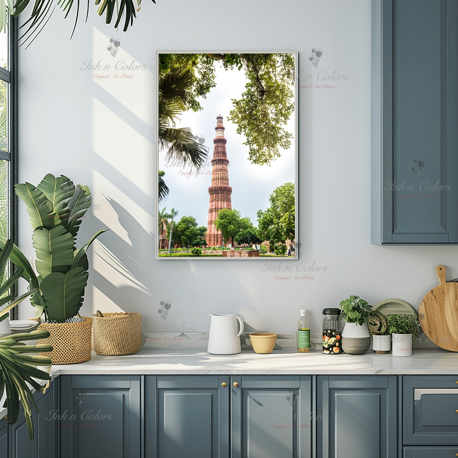 Qutub minar | Delhi Art Print | Travel Poster | Architecture | Fine Art Photography | Delhi City Landmarks | New Delhi Wanderlust Print #7