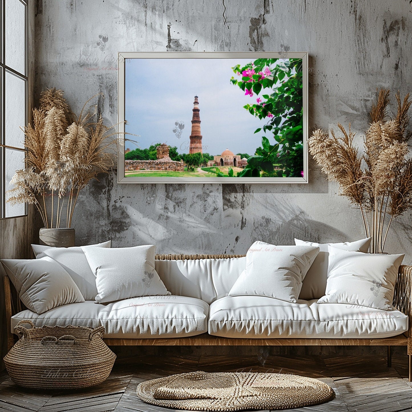 Qutub minar | Delhi Art Print | Travel Poster | Architecture | Fine Art Photography | Delhi City Landmarks | New Delhi Wanderlust Print #5