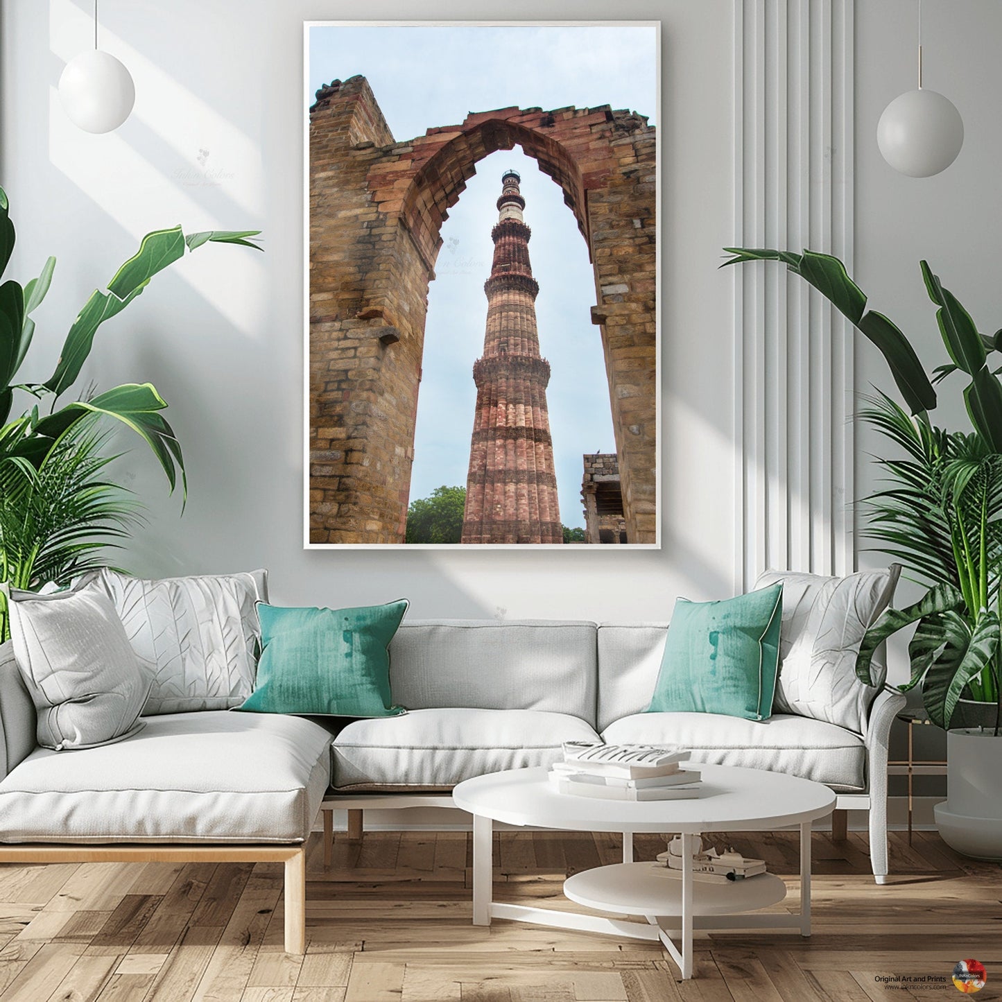 Qutub minar | Delhi Art Print | Travel Poster | Architecture | Fine Art Photography | Delhi City Landmarks | New Delhi Wanderlust Print #6