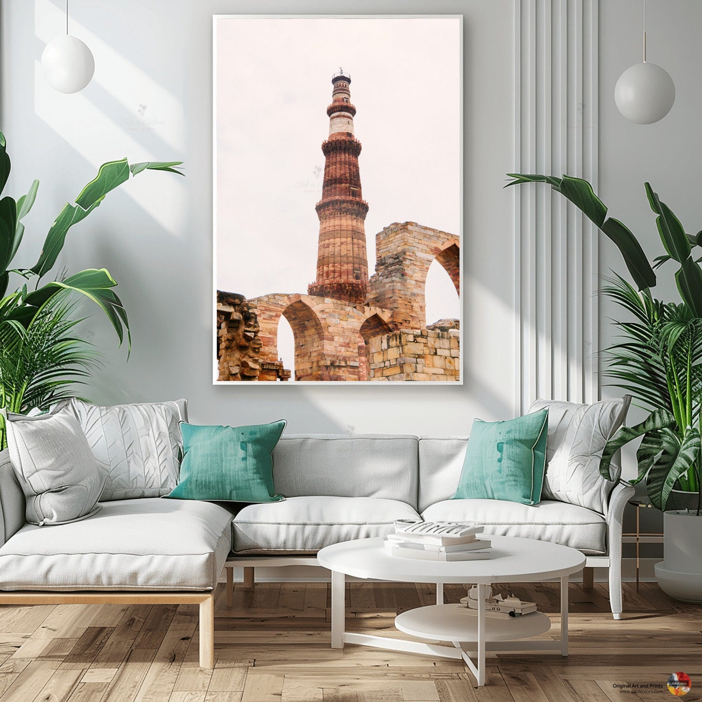 Qutub minar | Delhi Art Print | Travel Poster | Architecture | Fine Art Photography | Delhi City Landmarks | New Delhi Wanderlust Print #4