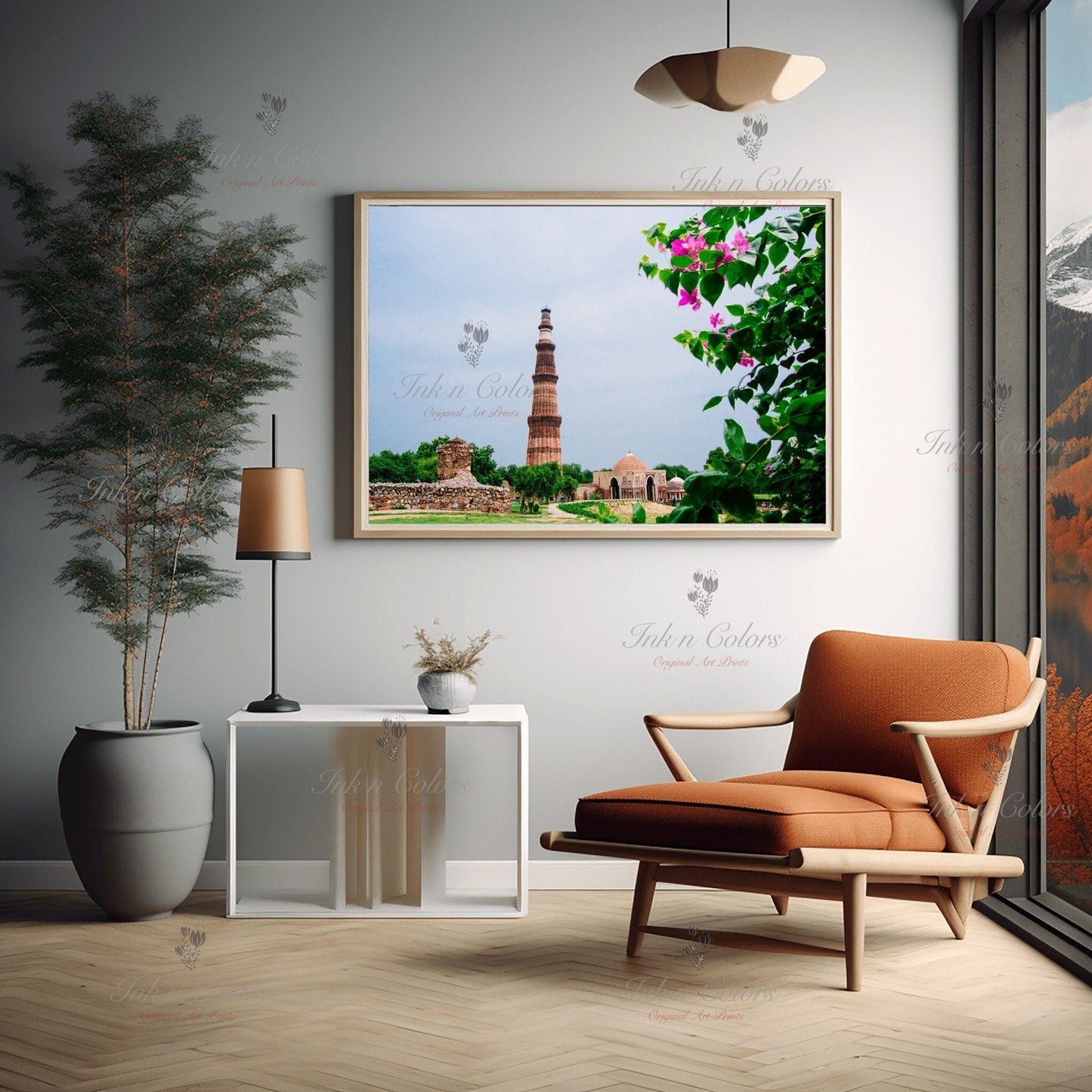 Qutub minar | Delhi Art Print | Travel Poster | Architecture | Fine Art Photography | Delhi City Landmarks | New Delhi Wanderlust Print #5