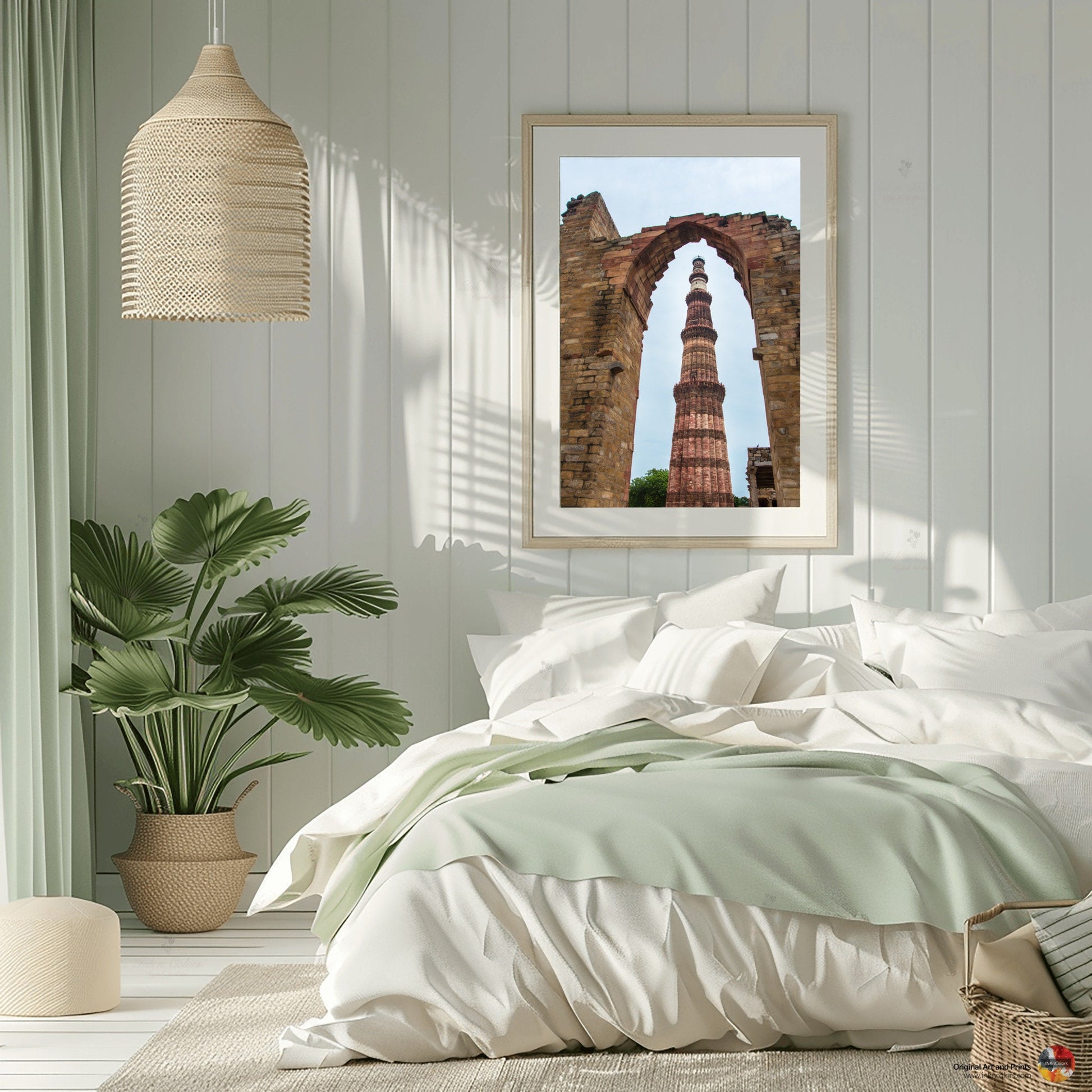 Qutub minar | Delhi Art Print | Travel Poster | Architecture | Fine Art Photography | Delhi City Landmarks | New Delhi Wanderlust Print #6