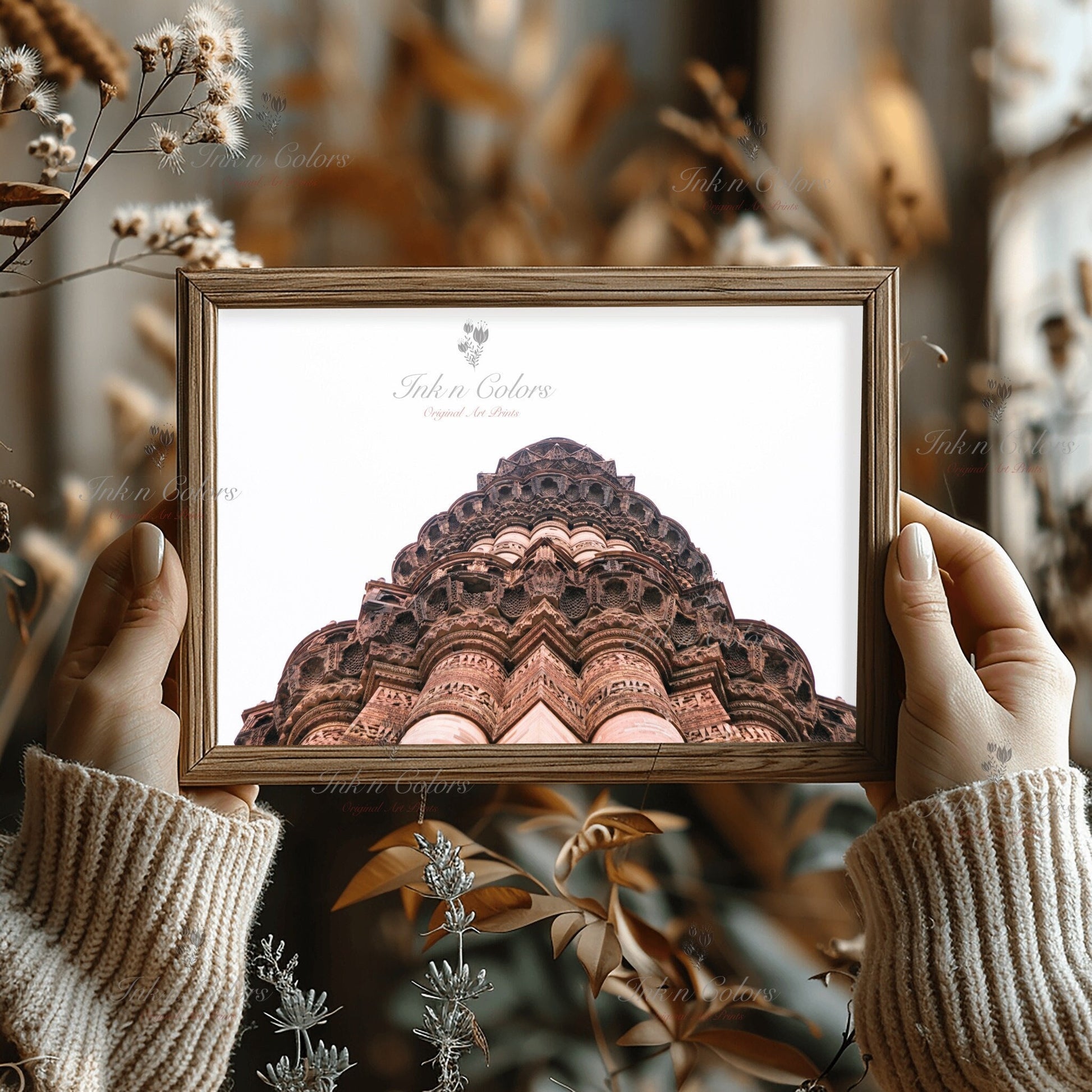 Qutub minar | Delhi Art Print | Travel Poster | Architecture | Fine Art Photography | Delhi City Landmarks | New Delhi Wanderlust Print #2