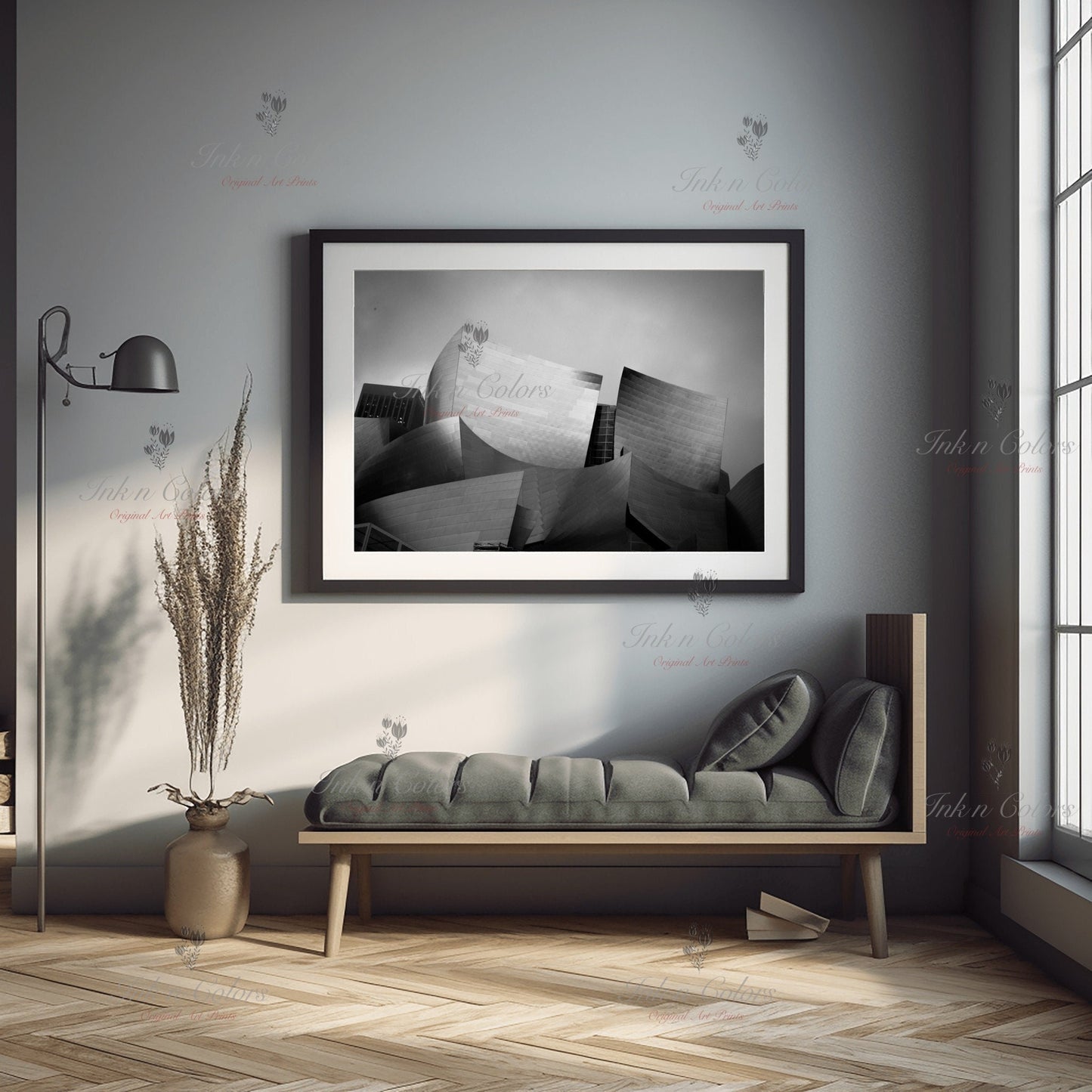 Walt Disney concert hall | Travel Poster | Architecture Print | Fine Art Photography | Los Angeles Landmarks | California Wanderlust Print 1