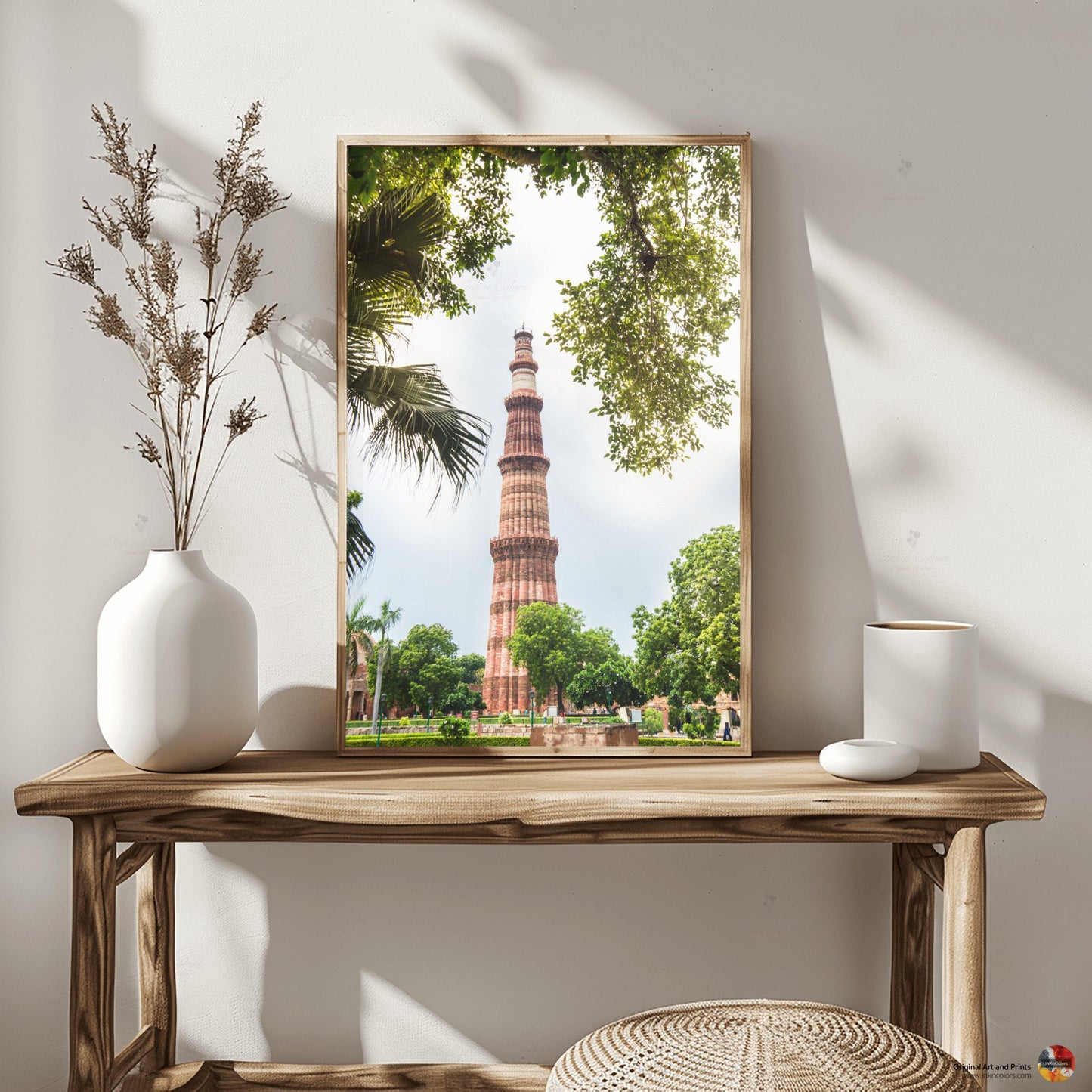 Qutub minar | Delhi Art Print | Travel Poster | Architecture | Fine Art Photography | Delhi City Landmarks | New Delhi Wanderlust Print #7