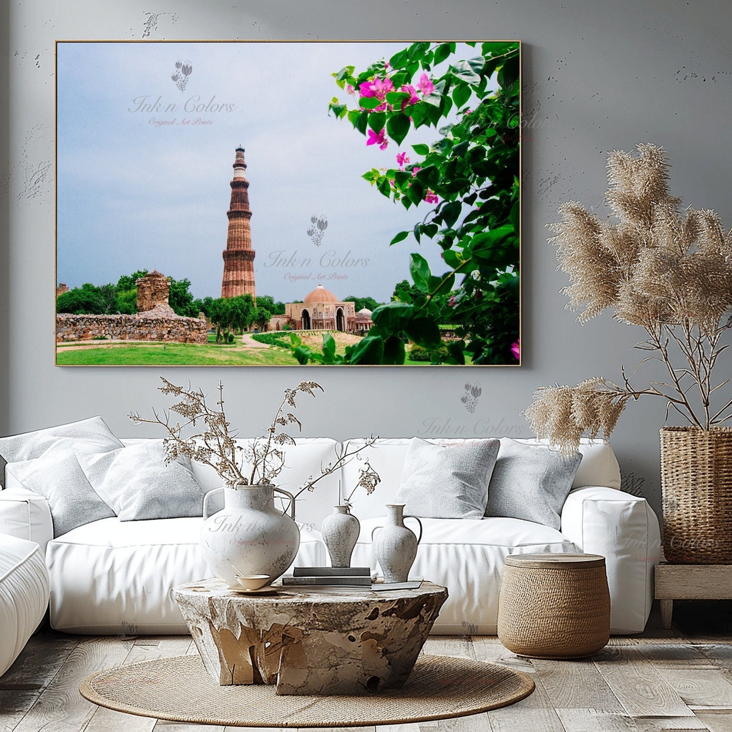 Qutub minar | Delhi Art Print | Travel Poster | Architecture | Fine Art Photography | Delhi City Landmarks | New Delhi Wanderlust Print #5