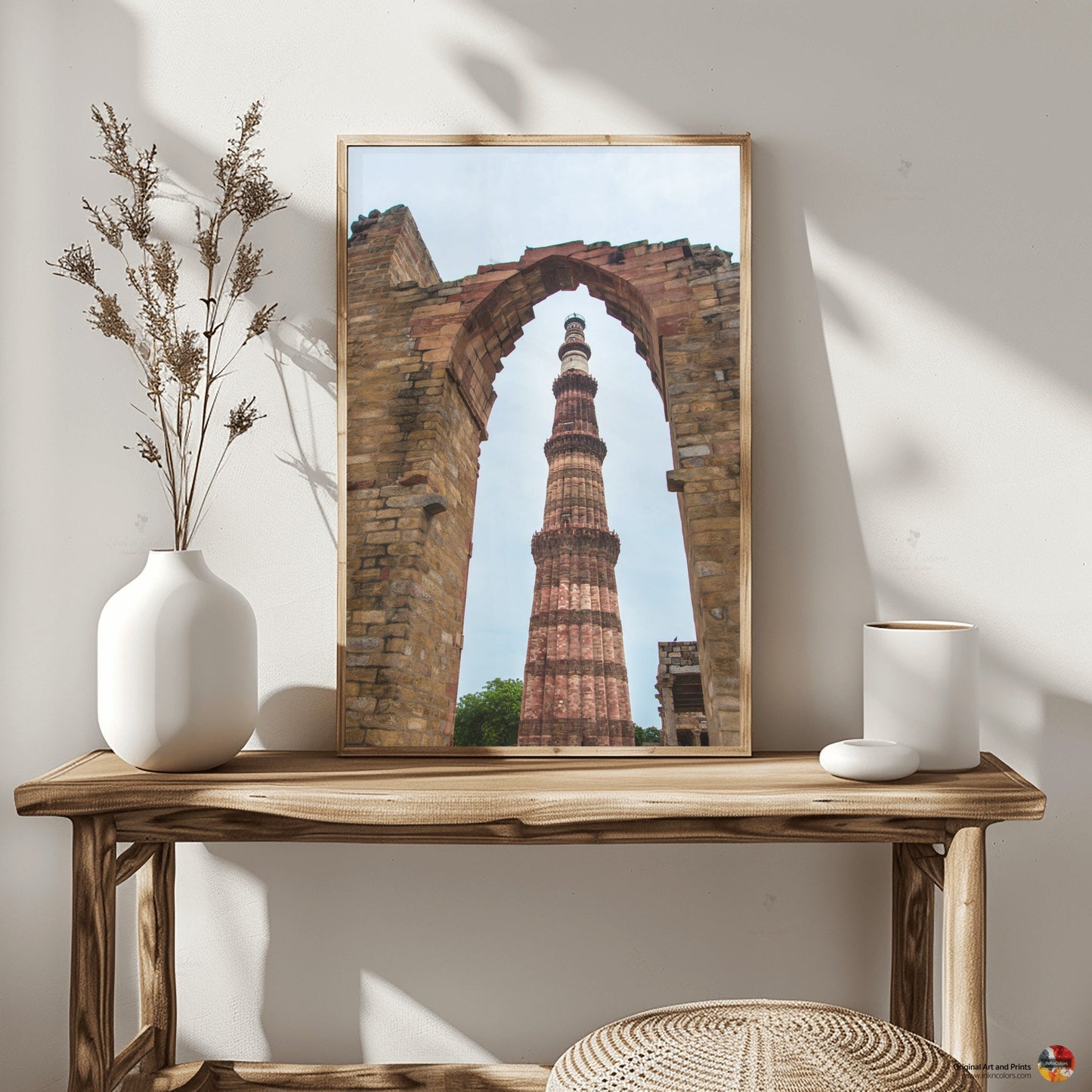 Qutub minar | Delhi Art Print | Travel Poster | Architecture | Fine Art Photography | Delhi City Landmarks | New Delhi Wanderlust Print #6