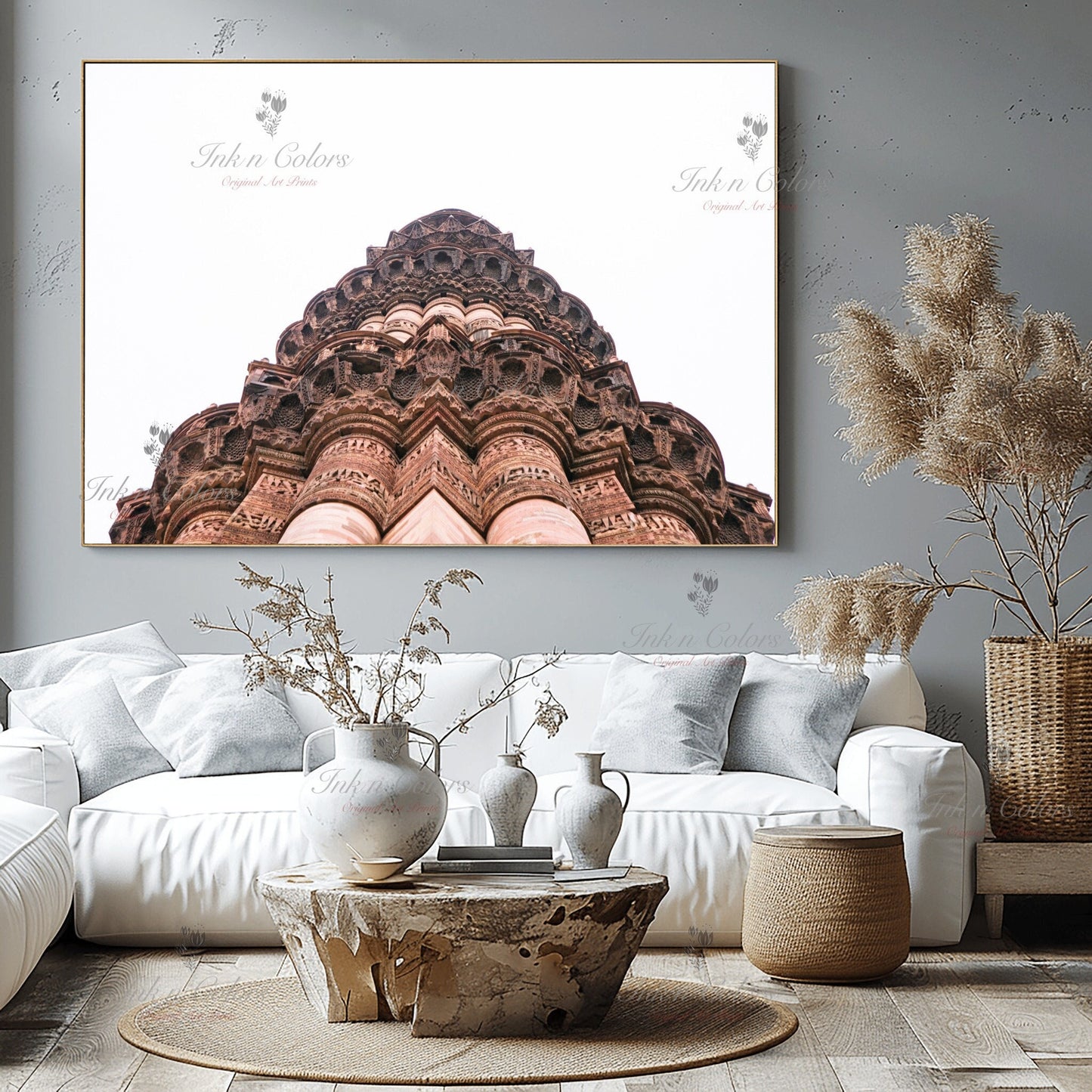 Qutub minar | Delhi Art Print | Travel Poster | Architecture | Fine Art Photography | Delhi City Landmarks | New Delhi Wanderlust Print #2