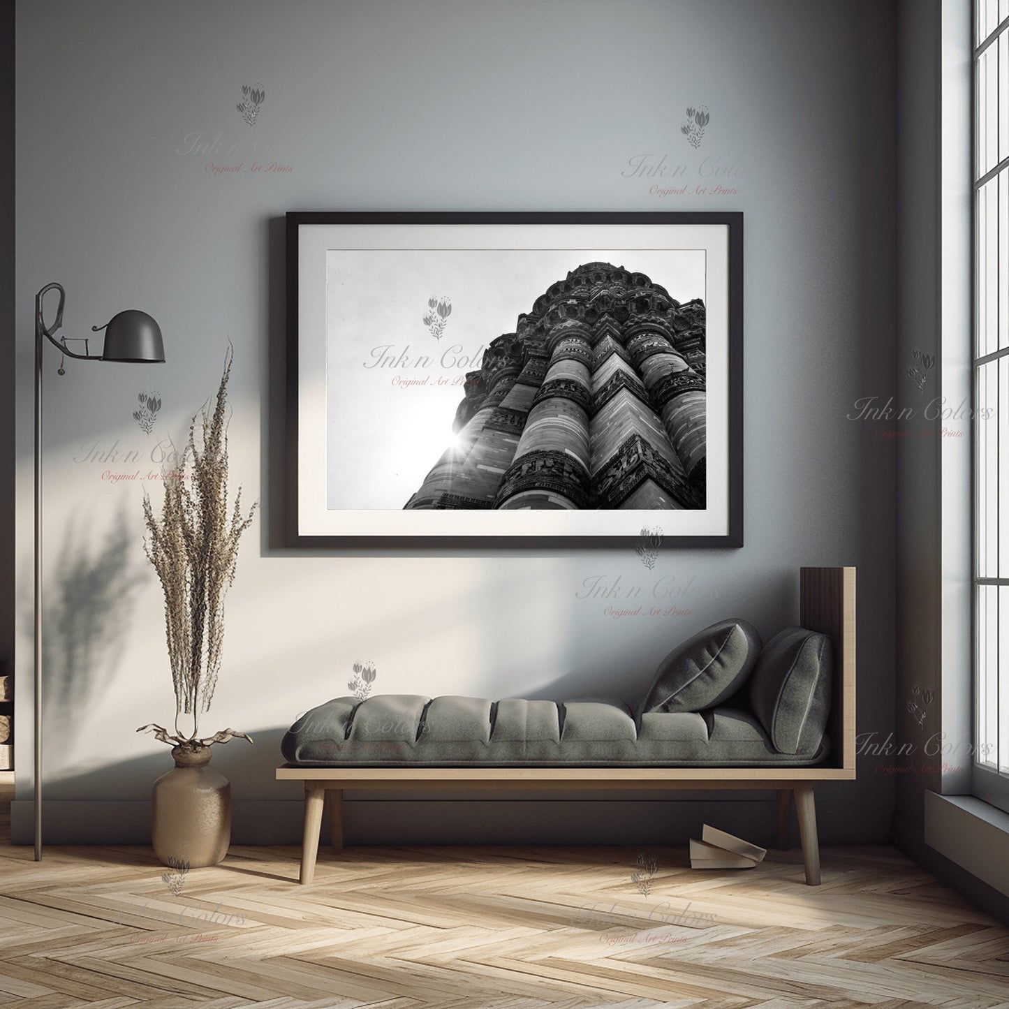 Qutub minar | Delhi Art Print | Travel Poster | Architecture | Fine Art Photography | Delhi City Landmarks | New Delhi Wanderlust Print #6