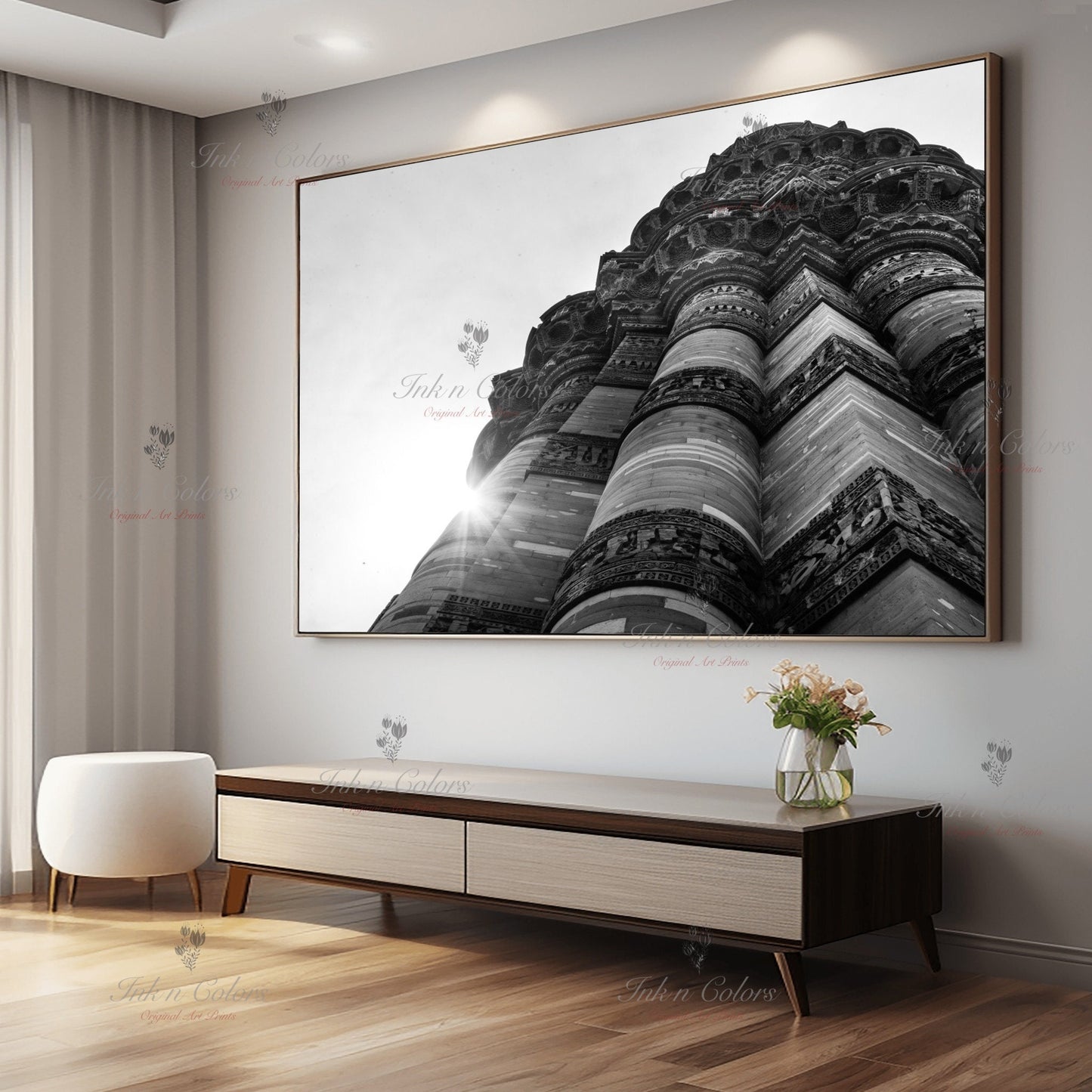 Qutub minar | Delhi Art Print | Travel Poster | Architecture | Fine Art Photography | Delhi City Landmarks | New Delhi Wanderlust Print #6