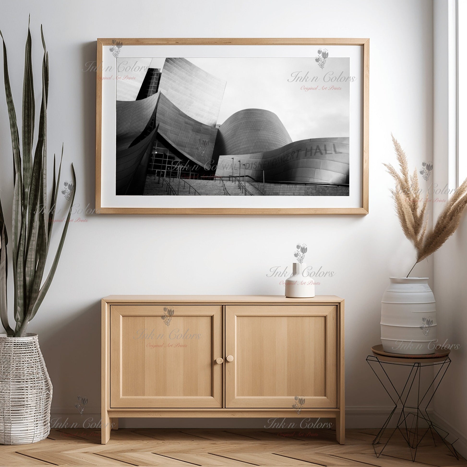 Walt Disney concert hall | Travel Poster | Architecture Print | Fine Art Photography | Los Angeles Landmarks | California Wanderlust Print 2