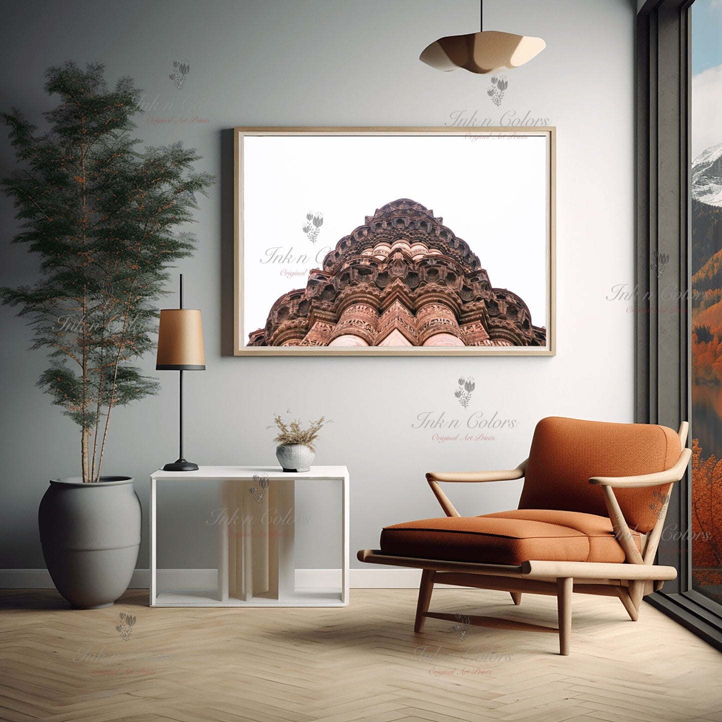 Qutub minar | Delhi Art Print | Travel Poster | Architecture | Fine Art Photography | Delhi City Landmarks | New Delhi Wanderlust Print #2