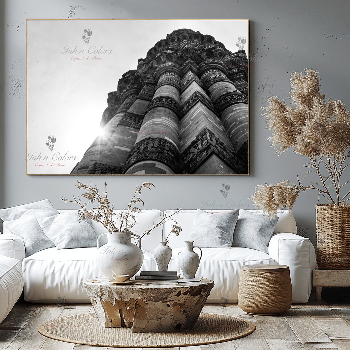 Qutub minar | Delhi Art Print | Travel Poster | Architecture | Fine Art Photography | Delhi City Landmarks | New Delhi Wanderlust Print #6