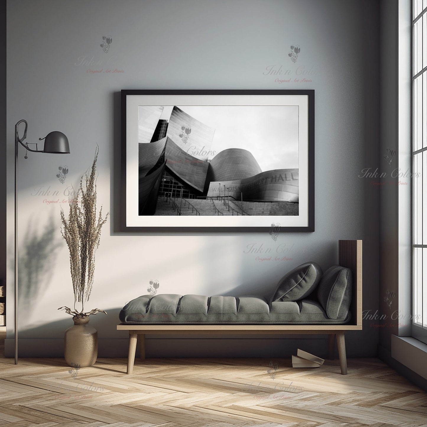 Walt Disney concert hall | Travel Poster | Architecture Print | Fine Art Photography | Los Angeles Landmarks | California Wanderlust Print 2