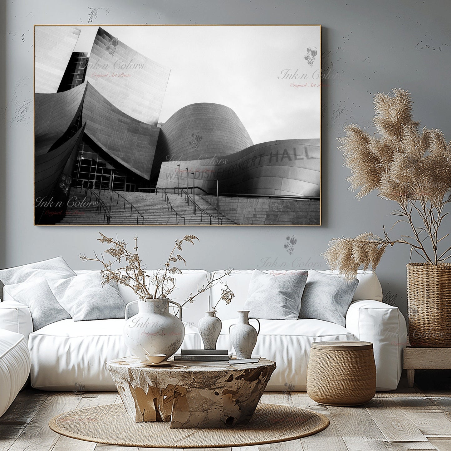 Walt Disney concert hall | Travel Poster | Architecture Print | Fine Art Photography | Los Angeles Landmarks | California Wanderlust Print 2