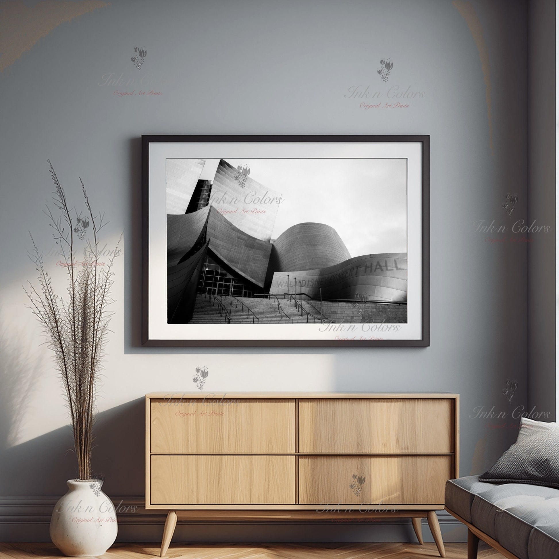 Walt Disney concert hall | Travel Poster | Architecture Print | Fine Art Photography | Los Angeles Landmarks | California Wanderlust Print 2