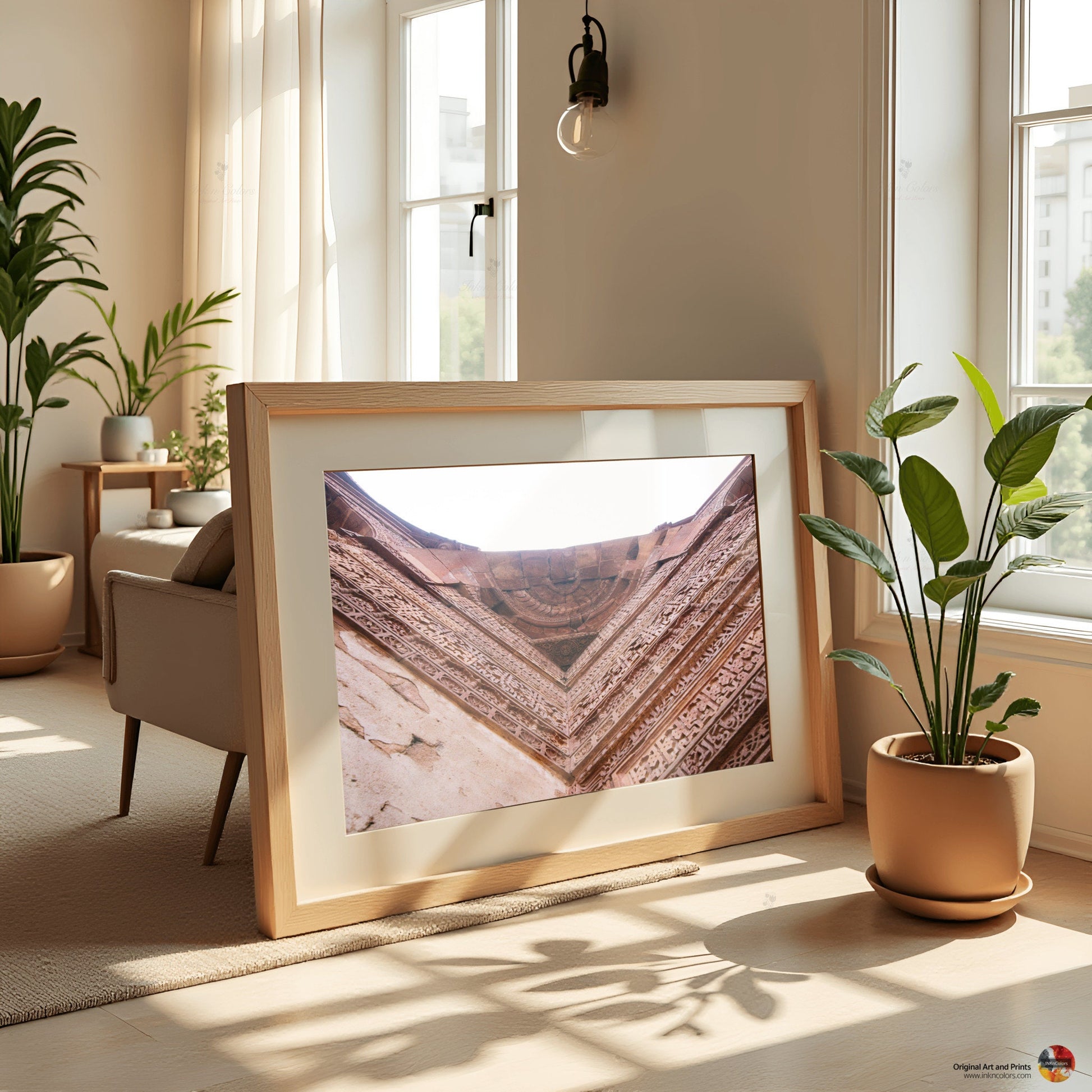 Qutub minar | Delhi Art Print | Travel Poster | Architecture | Fine Art Photography | Delhi City Landmarks | New Delhi Wanderlust Print