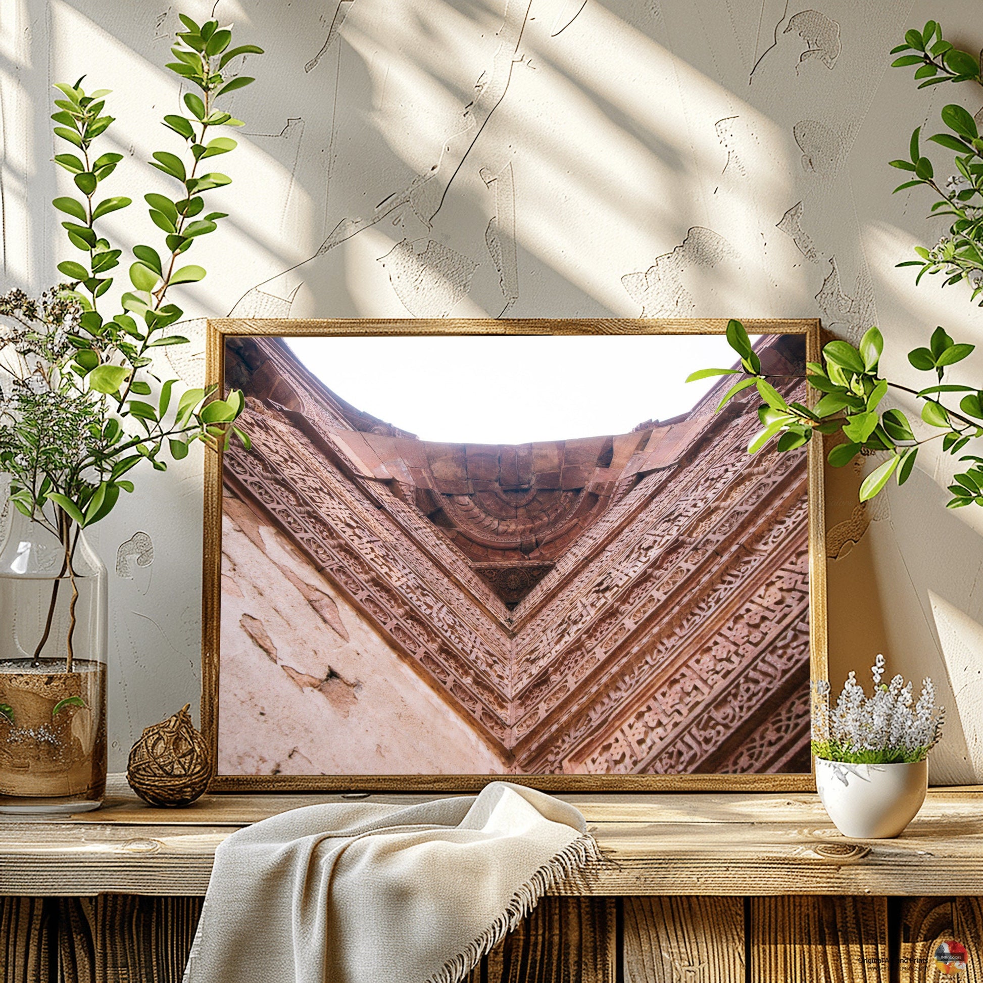 Qutub minar | Delhi Art Print | Travel Poster | Architecture | Fine Art Photography | Delhi City Landmarks | New Delhi Wanderlust Print