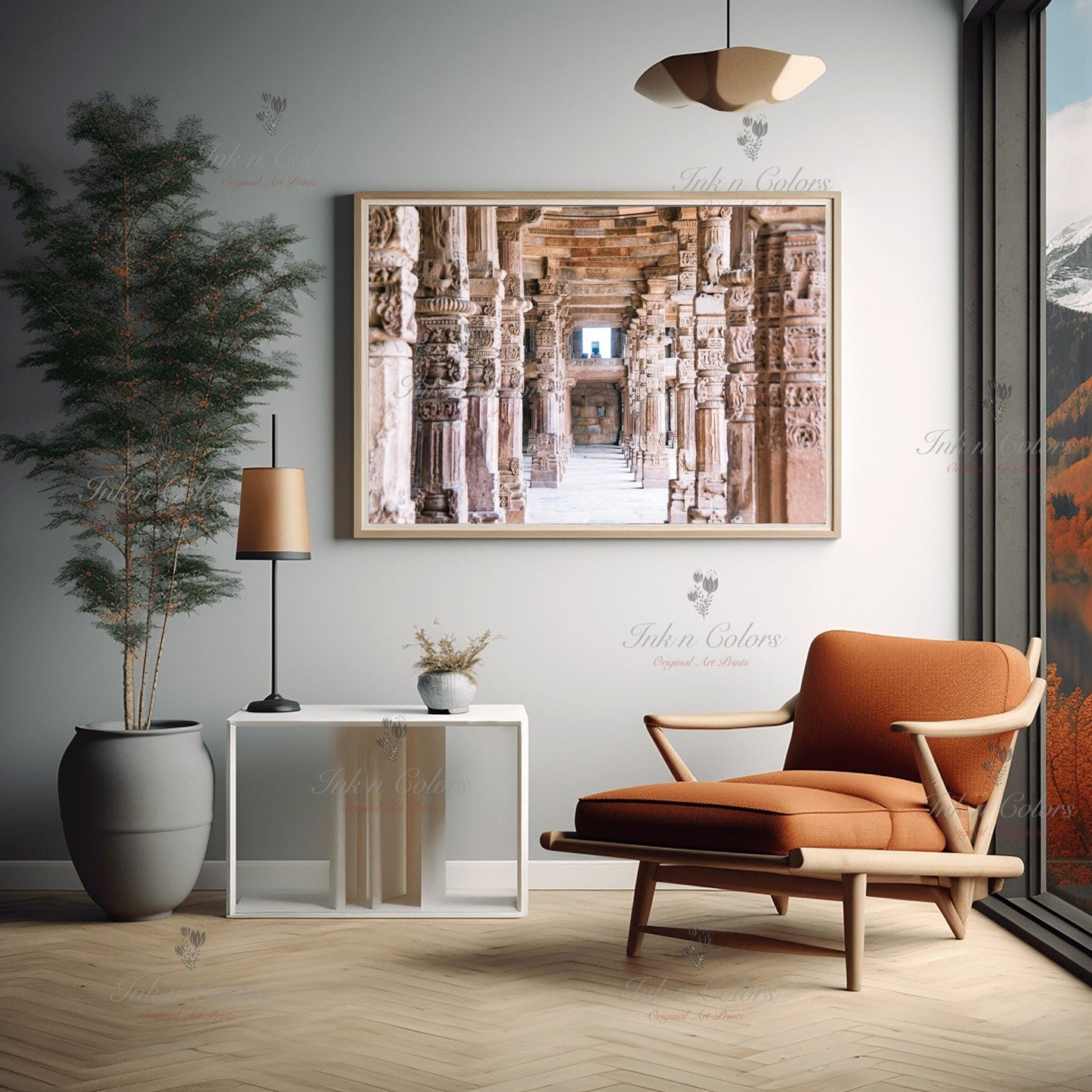 Qutub minar | Delhi Art Print | Travel Poster | Architecture | Fine Art Photography | Delhi City Landmarks | New Delhi Wanderlust Print #3