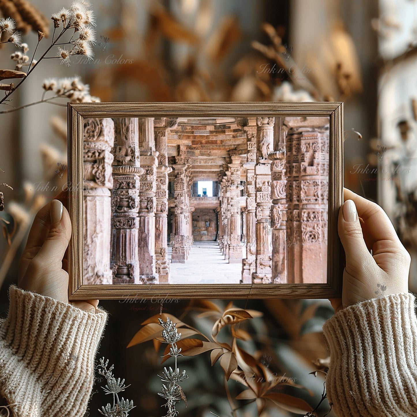 Qutub minar | Delhi Art Print | Travel Poster | Architecture | Fine Art Photography | Delhi City Landmarks | New Delhi Wanderlust Print #3