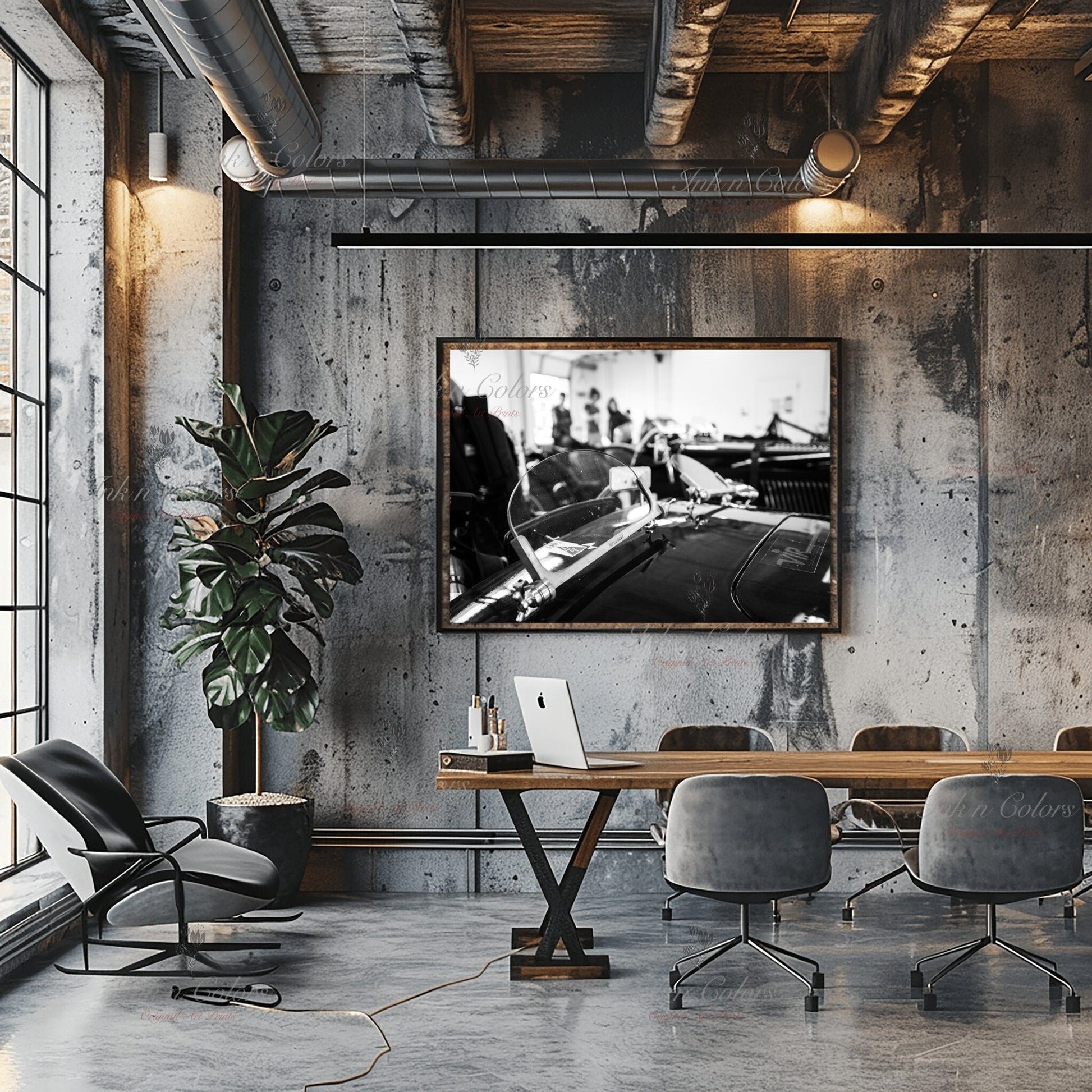 Vintage car | Travel Poster | Architecture Print | Fine Art Photography | Automotive Art | Antique cars |USA Wanderlust | Gifts for him #1