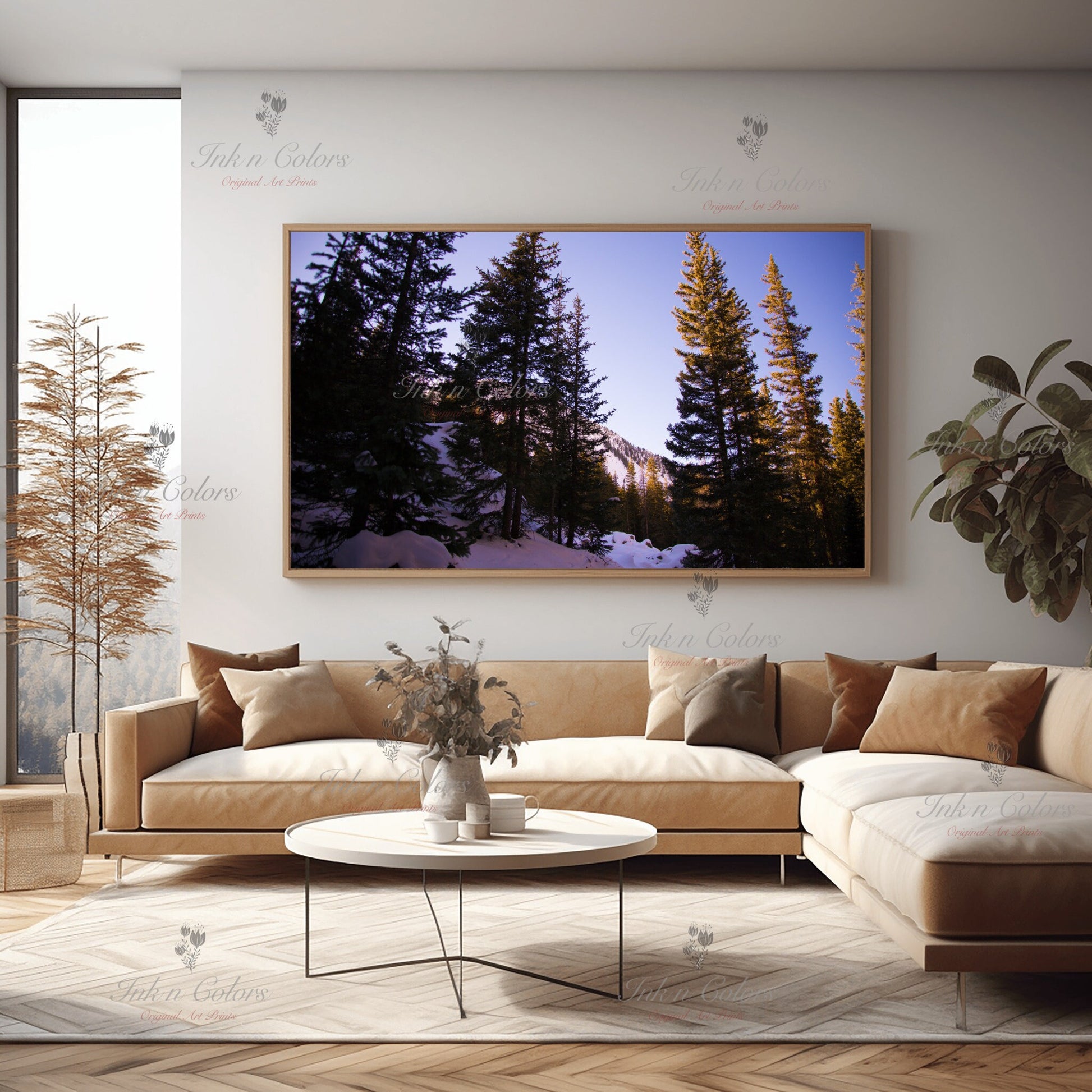 Taos - New Mexico | Travel Poster | Nature Print | Fine Art Photography | US Travel print | Landmarks | Travel Wanderlust Print 1