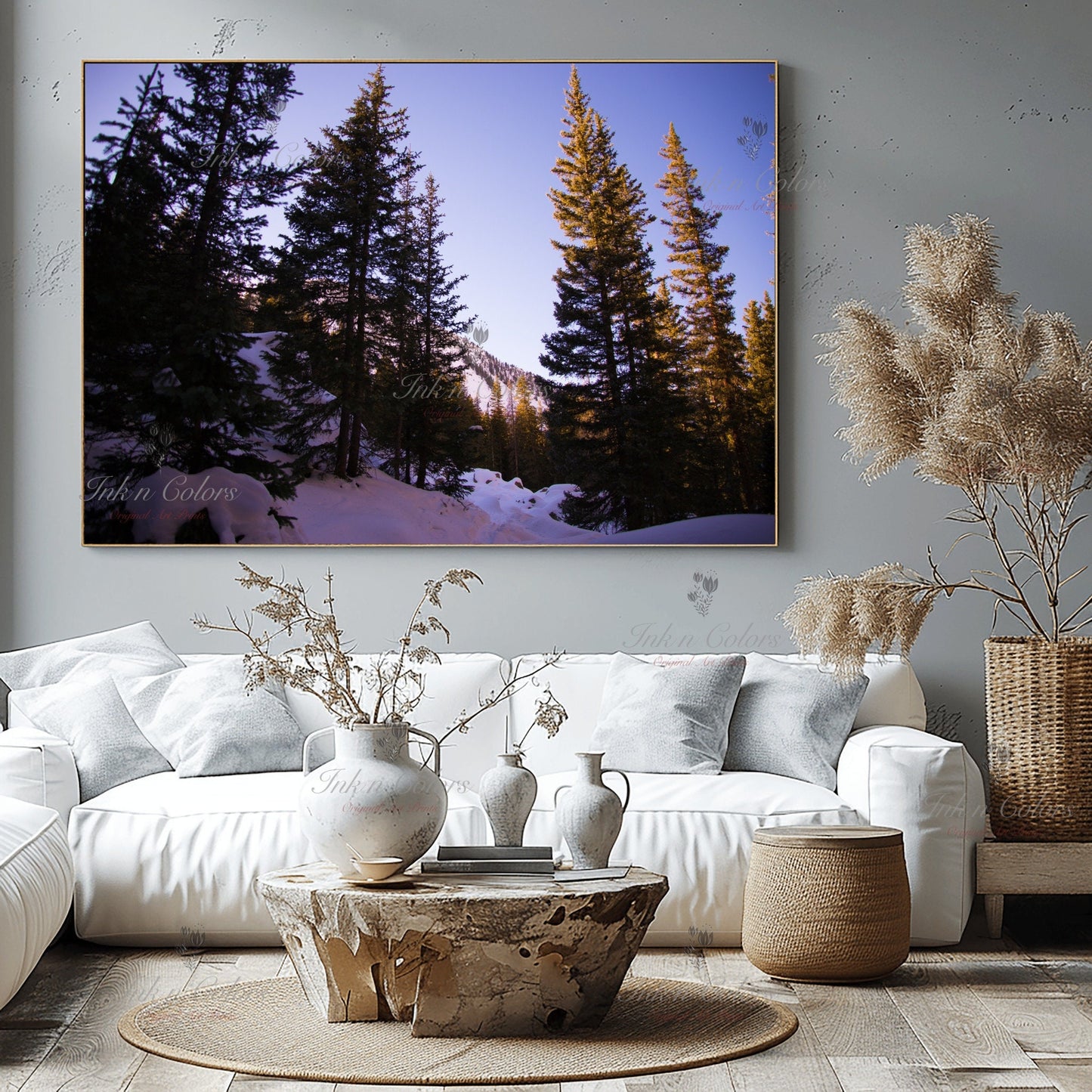 Taos - New Mexico | Travel Poster | Nature Print | Fine Art Photography | US Travel print | Landmarks | Travel Wanderlust Print 1