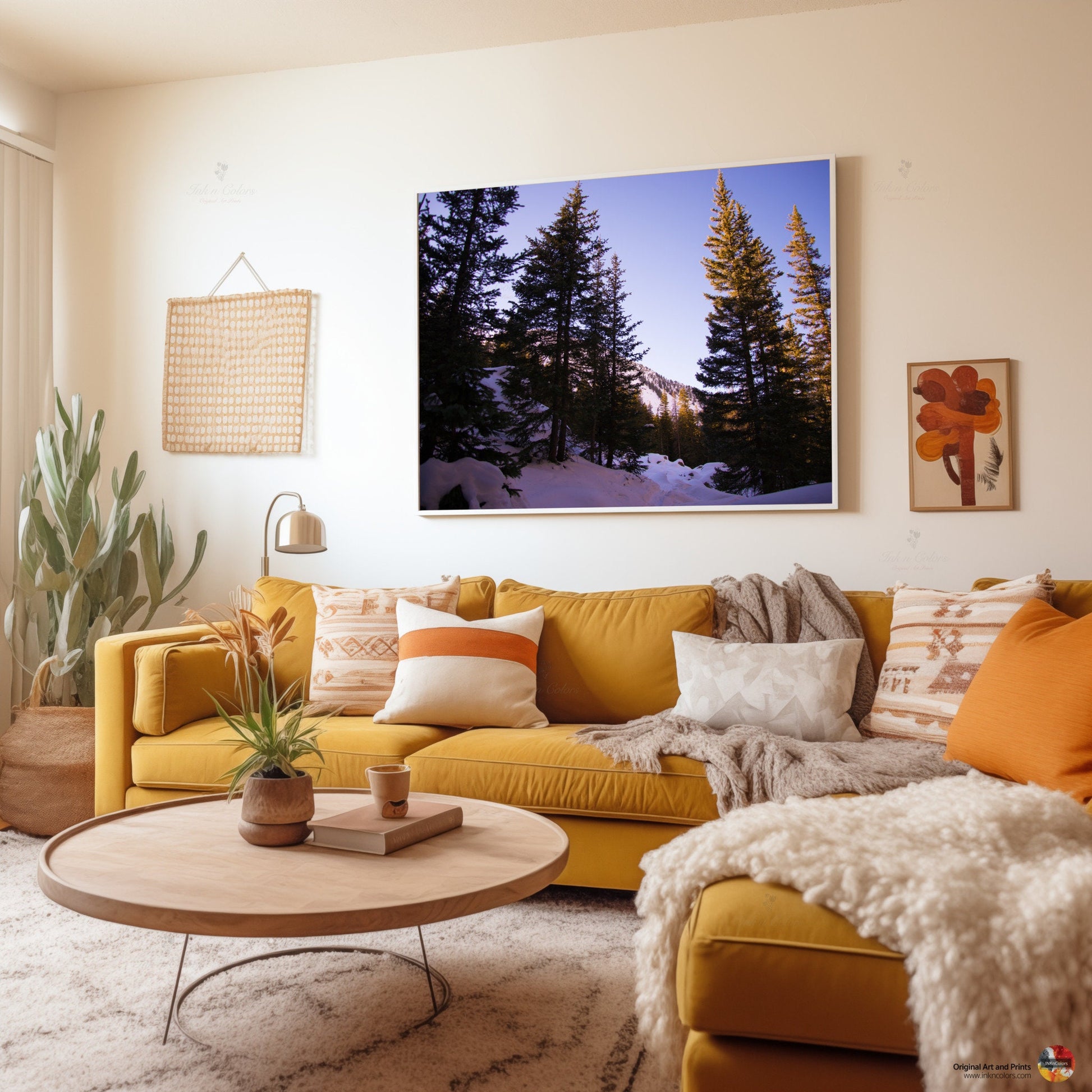 Taos - New Mexico | Travel Poster | Nature Print | Fine Art Photography | US Travel print | Landmarks | Travel Wanderlust Print 1