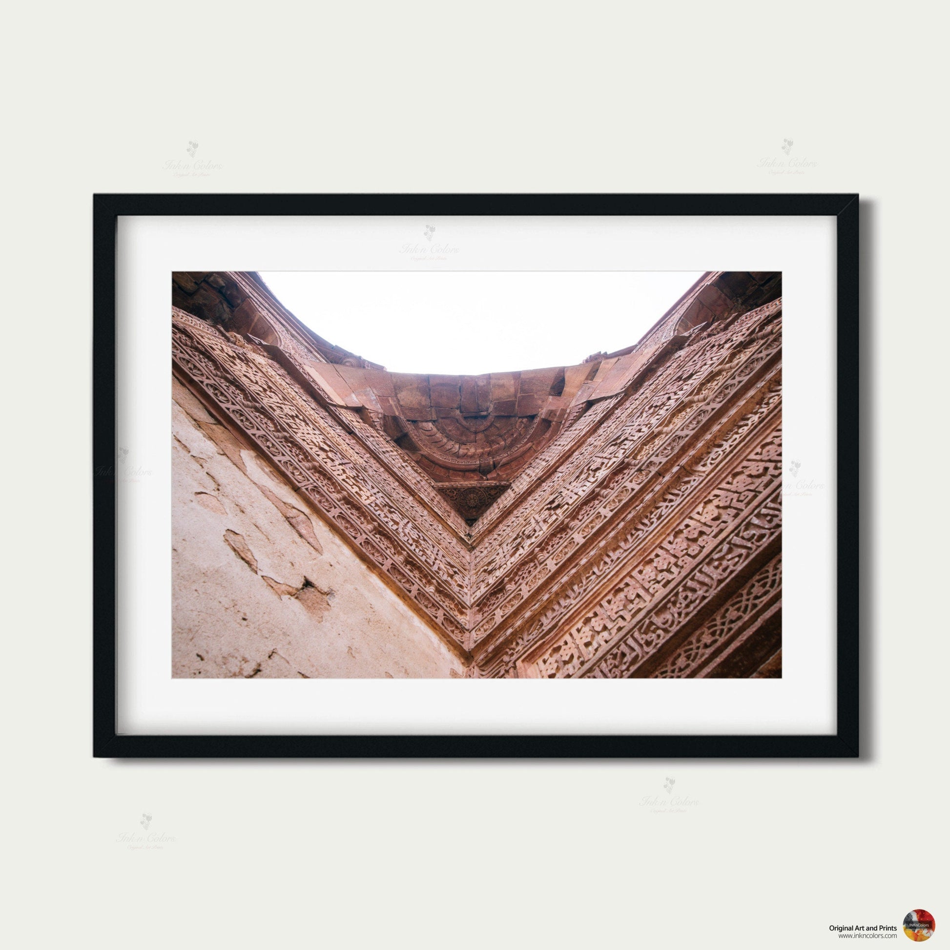 Qutub minar | Delhi Art Print | Travel Poster | Architecture | Fine Art Photography | Delhi City Landmarks | New Delhi Wanderlust Print
