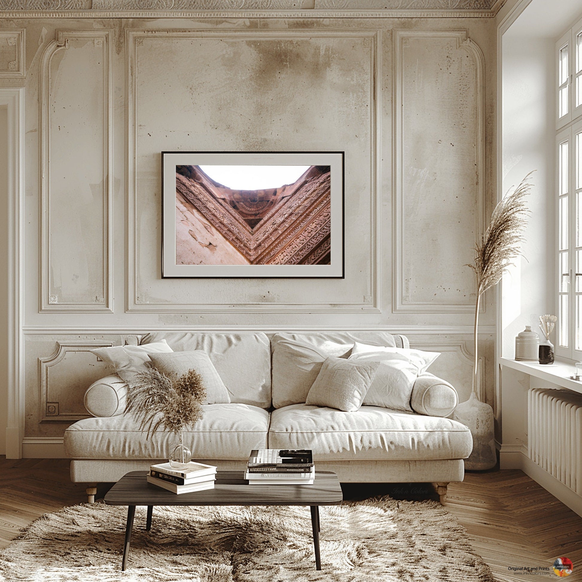 Qutub minar | Delhi Art Print | Travel Poster | Architecture | Fine Art Photography | Delhi City Landmarks | New Delhi Wanderlust Print