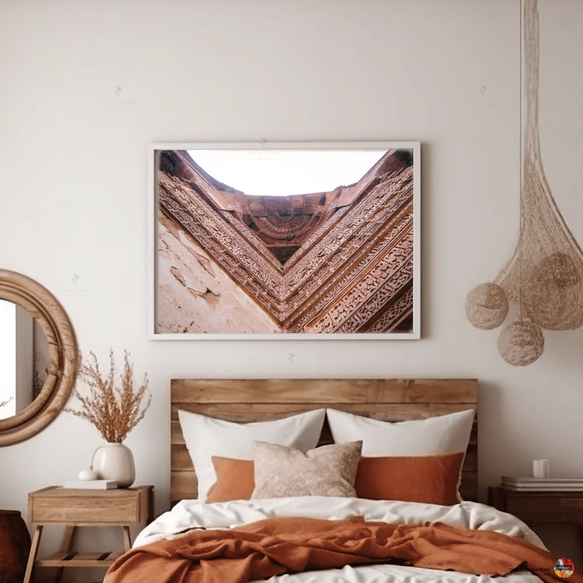 Qutub minar | Delhi Art Print | Travel Poster | Architecture | Fine Art Photography | Delhi City Landmarks | New Delhi Wanderlust Print