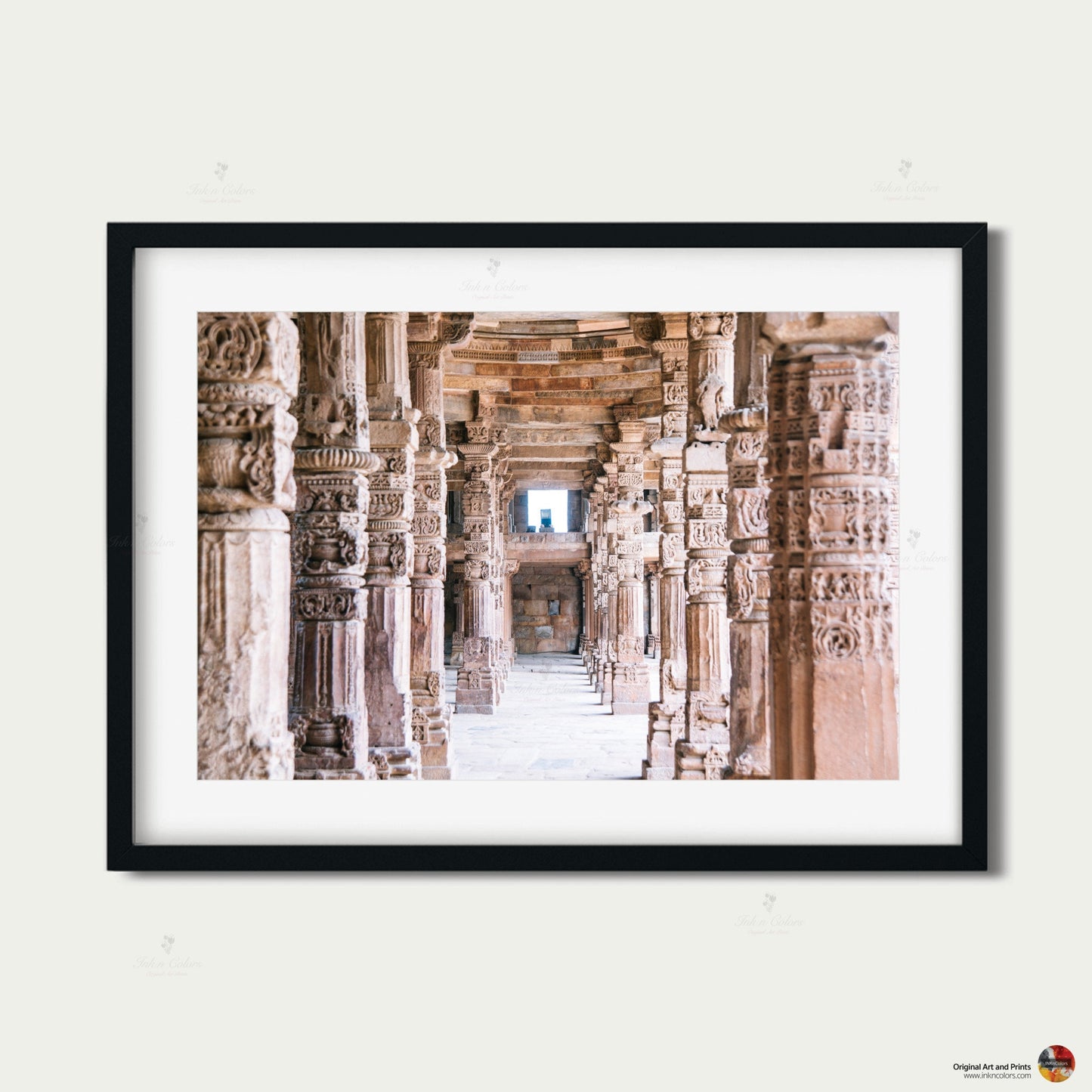 Qutub minar | Delhi Art Print | Travel Poster | Architecture | Fine Art Photography | Delhi City Landmarks | New Delhi Wanderlust Print #3