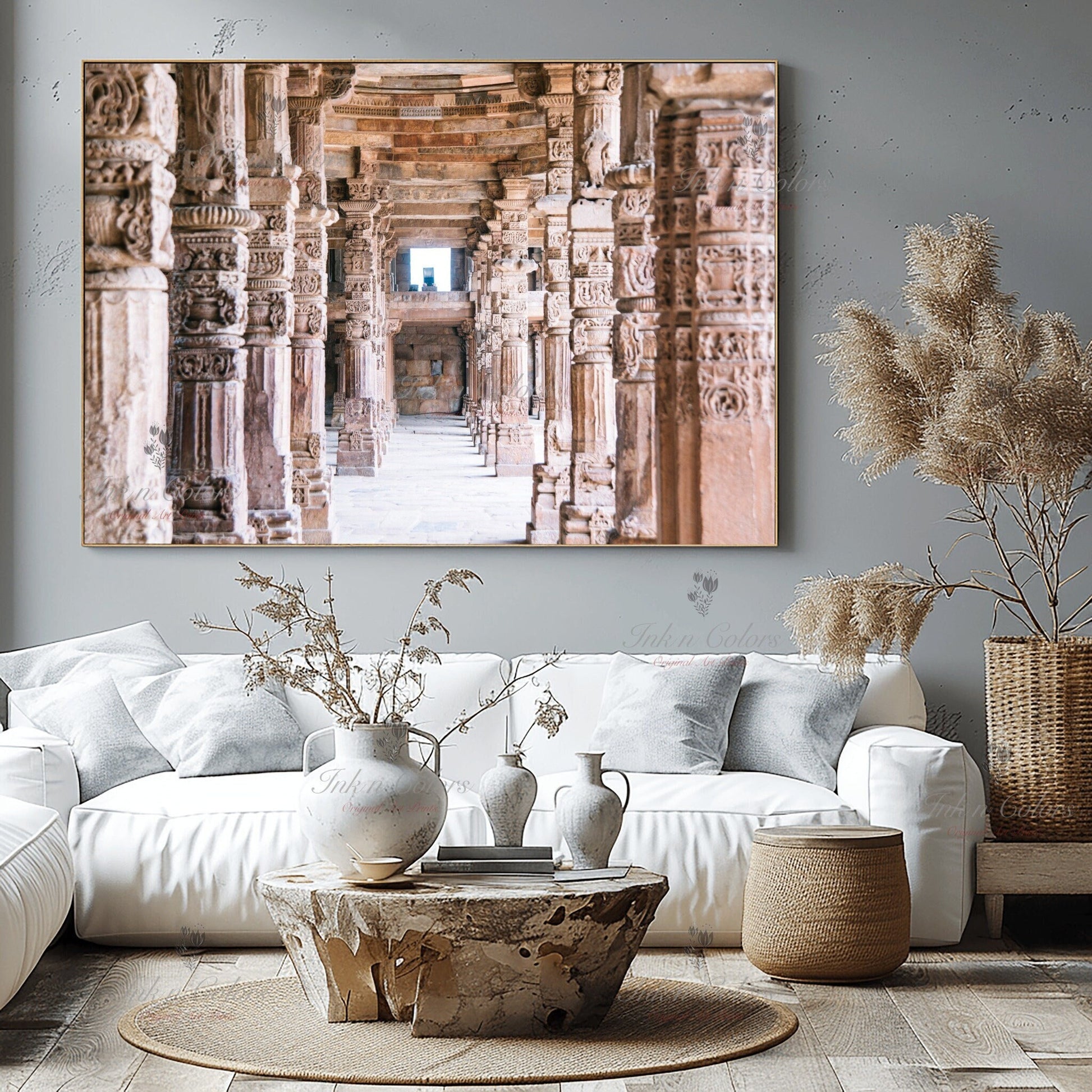 Qutub minar | Delhi Art Print | Travel Poster | Architecture | Fine Art Photography | Delhi City Landmarks | New Delhi Wanderlust Print #3