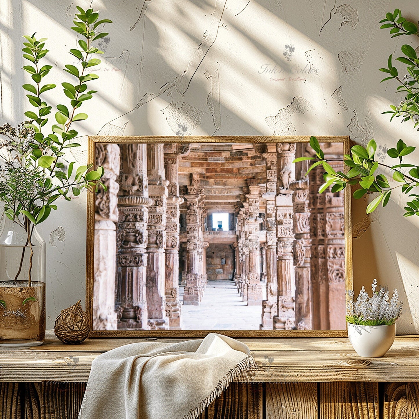 Qutub minar | Delhi Art Print | Travel Poster | Architecture | Fine Art Photography | Delhi City Landmarks | New Delhi Wanderlust Print #3