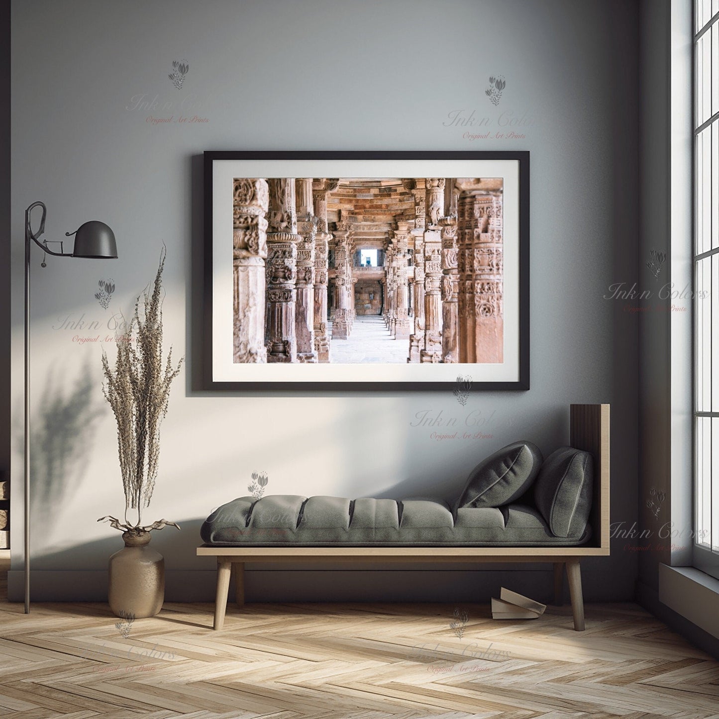 Qutub minar | Delhi Art Print | Travel Poster | Architecture | Fine Art Photography | Delhi City Landmarks | New Delhi Wanderlust Print #3