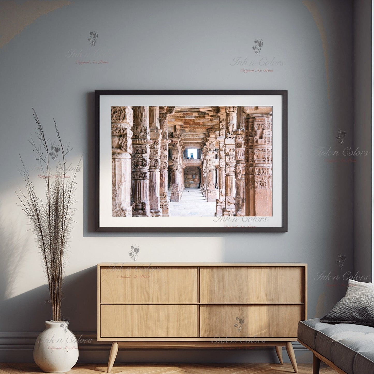 Qutub minar | Delhi Art Print | Travel Poster | Architecture | Fine Art Photography | Delhi City Landmarks | New Delhi Wanderlust Print #3