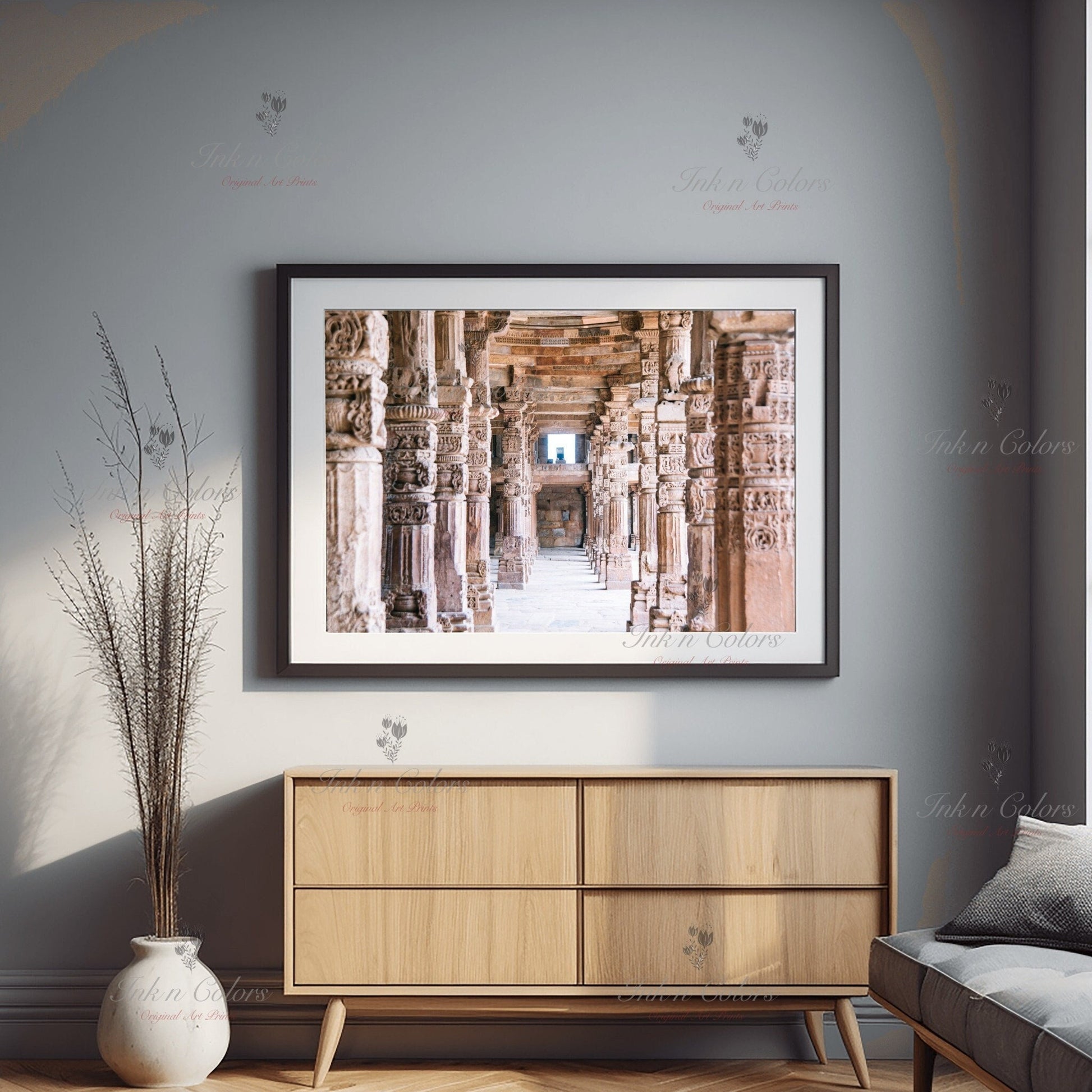 Qutub minar | Delhi Art Print | Travel Poster | Architecture | Fine Art Photography | Delhi City Landmarks | New Delhi Wanderlust Print #3