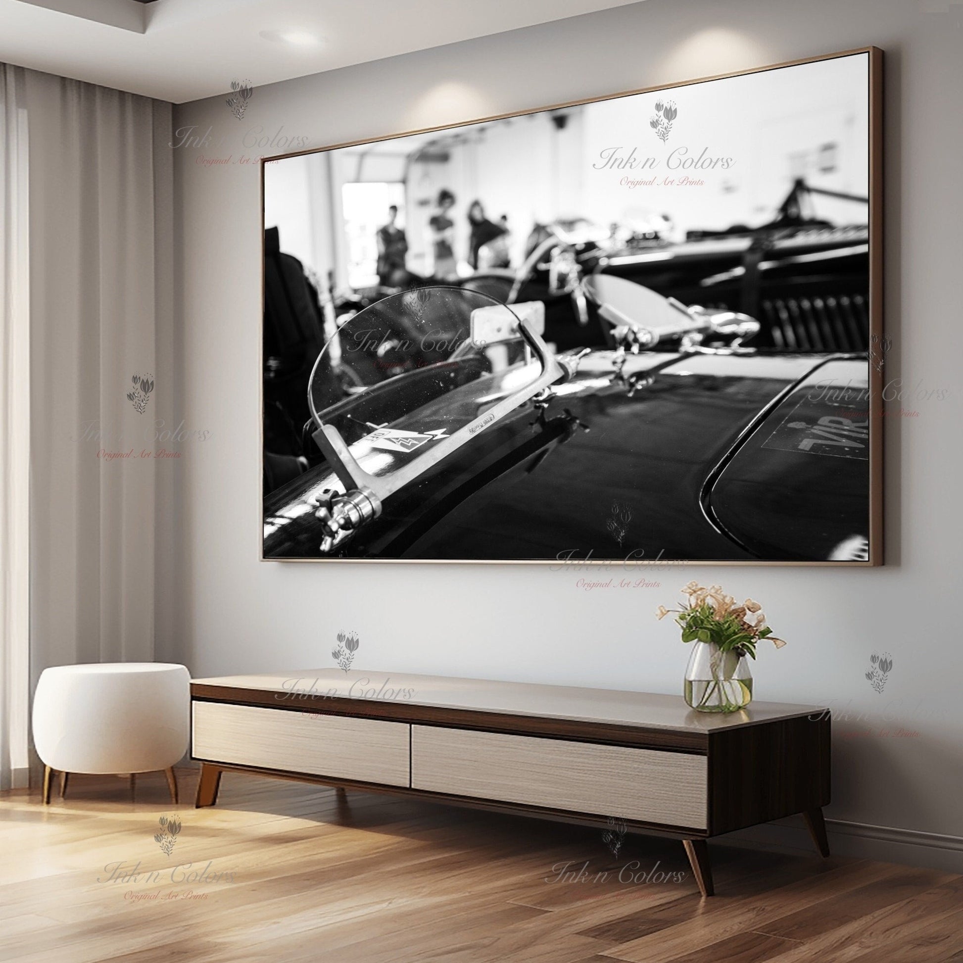 Vintage car | Travel Poster | Architecture Print | Fine Art Photography | Automotive Art | Antique cars |USA Wanderlust | Gifts for him #1