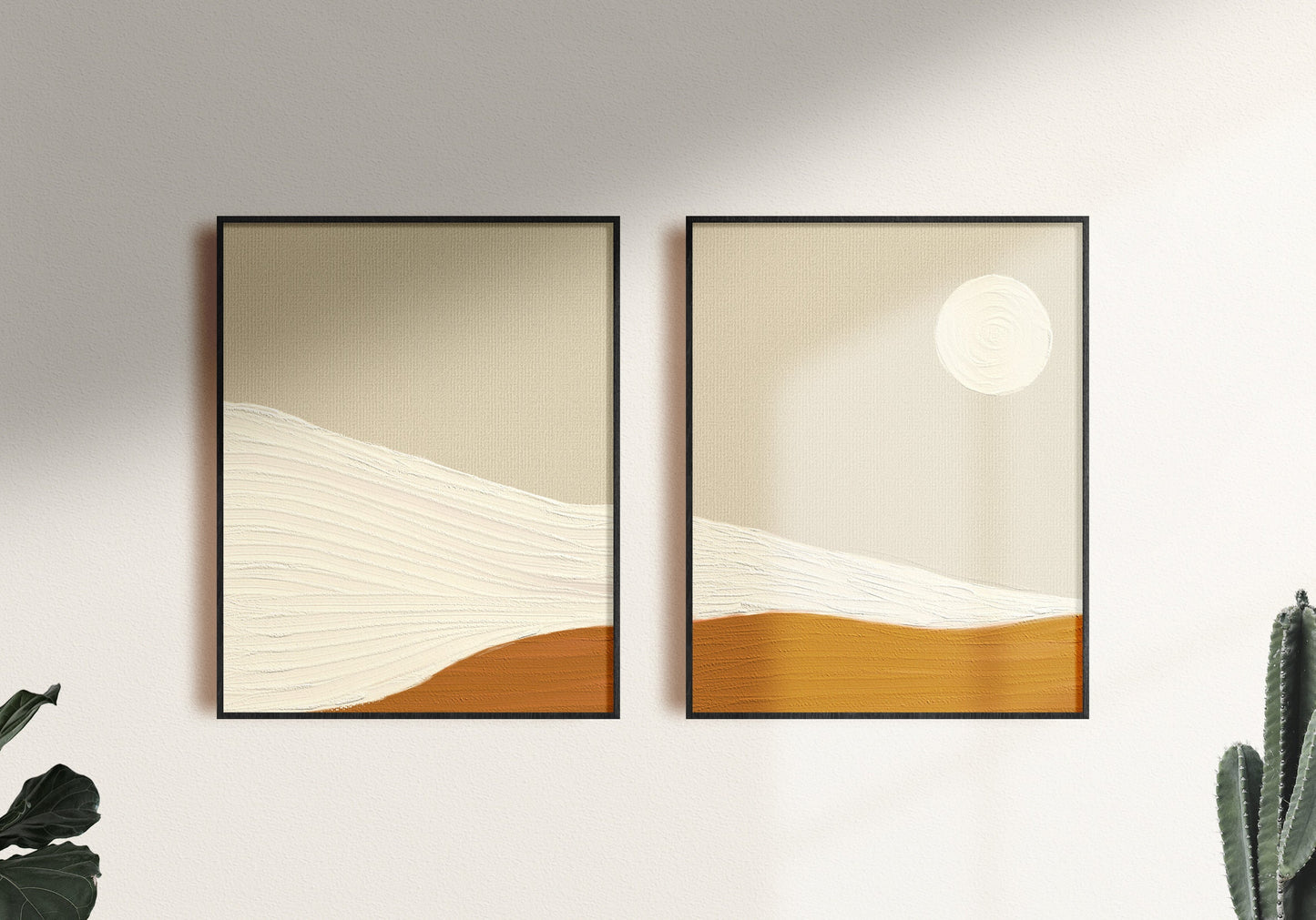Sunset - Set of Two | Boho Collection | Contemporary Art