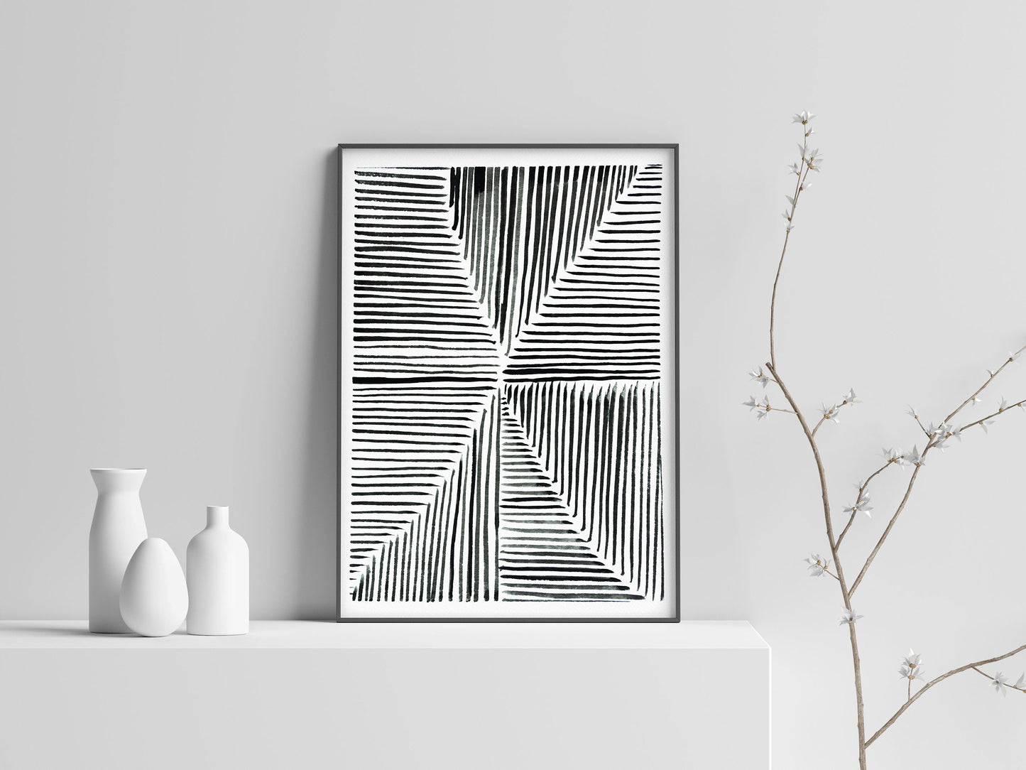 Black Stripes | Line Art Collection | Minimalist Art #2