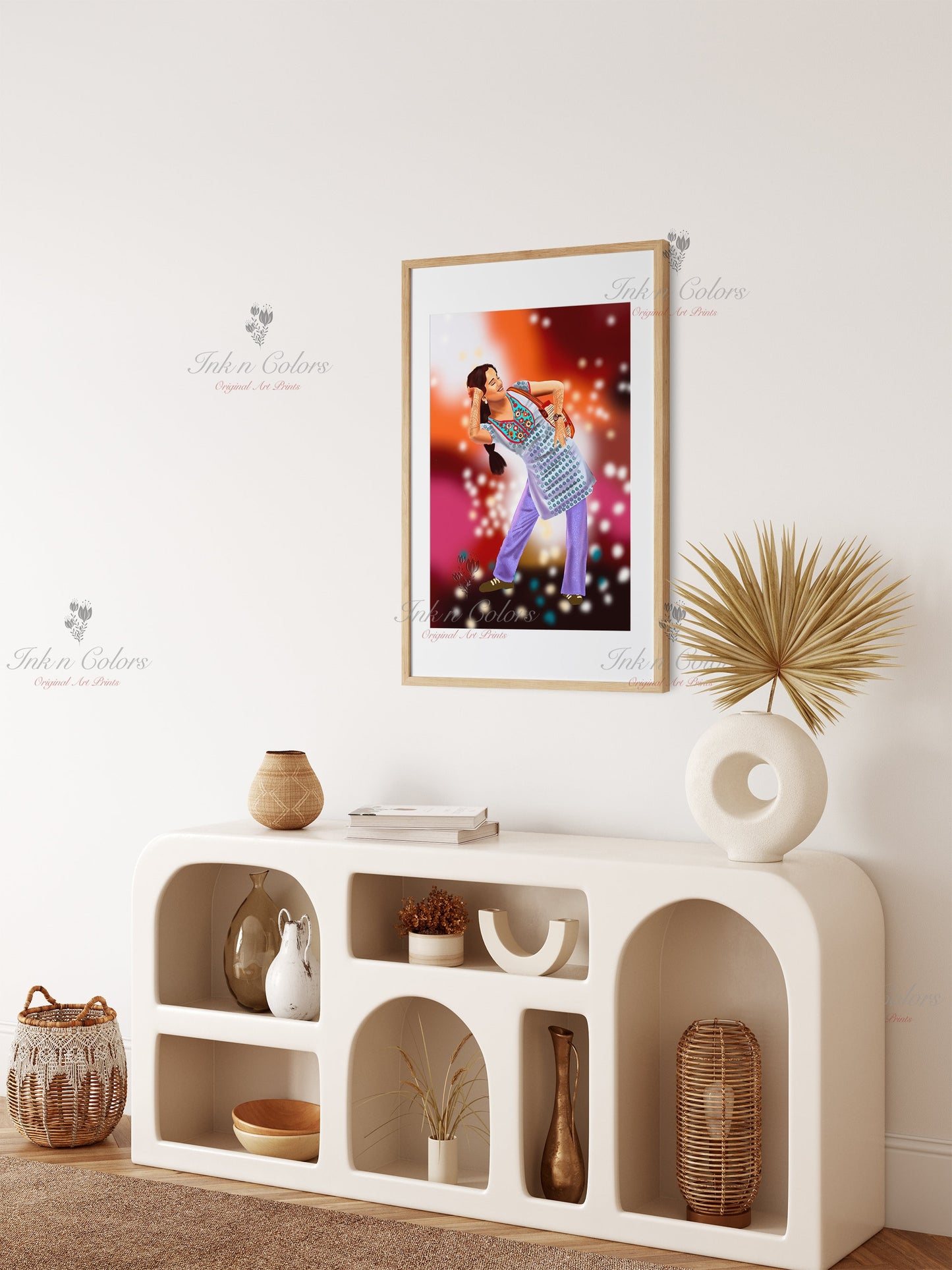 Bollywood Art-Queen,Movie Poster,Indian Films,Wall Decor,Desi Art Print,Drawing,Retro Poster,Digital Illustration|Vintage film Poster,Film#1