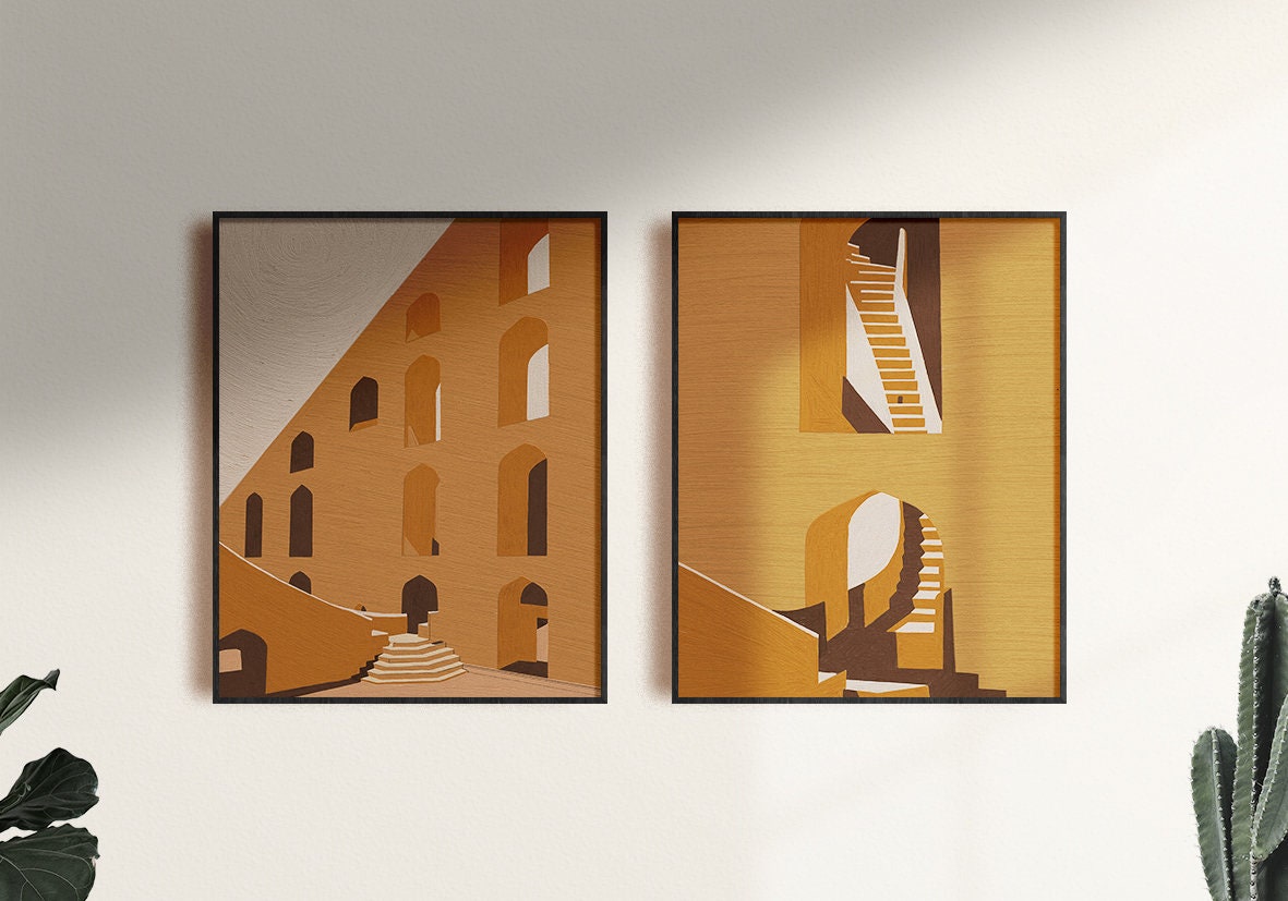 Jantar Mantar | Jaipur Travel Print | Architecture Art #3