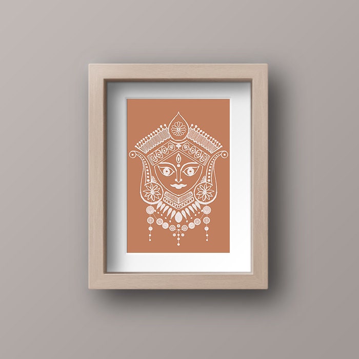 Folk Art | Goddess Kali | Terracotta Collection | India Artwork